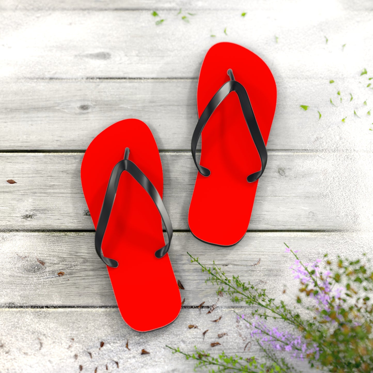 Orange Flip Flops, Sandals Slides, Summer Footwear, Brand New