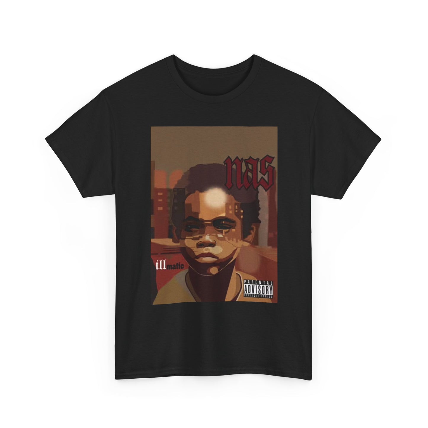 Hip Hop Legend Album Cover Graphic T Shirt Poster New York Unisex Heavy Cotton