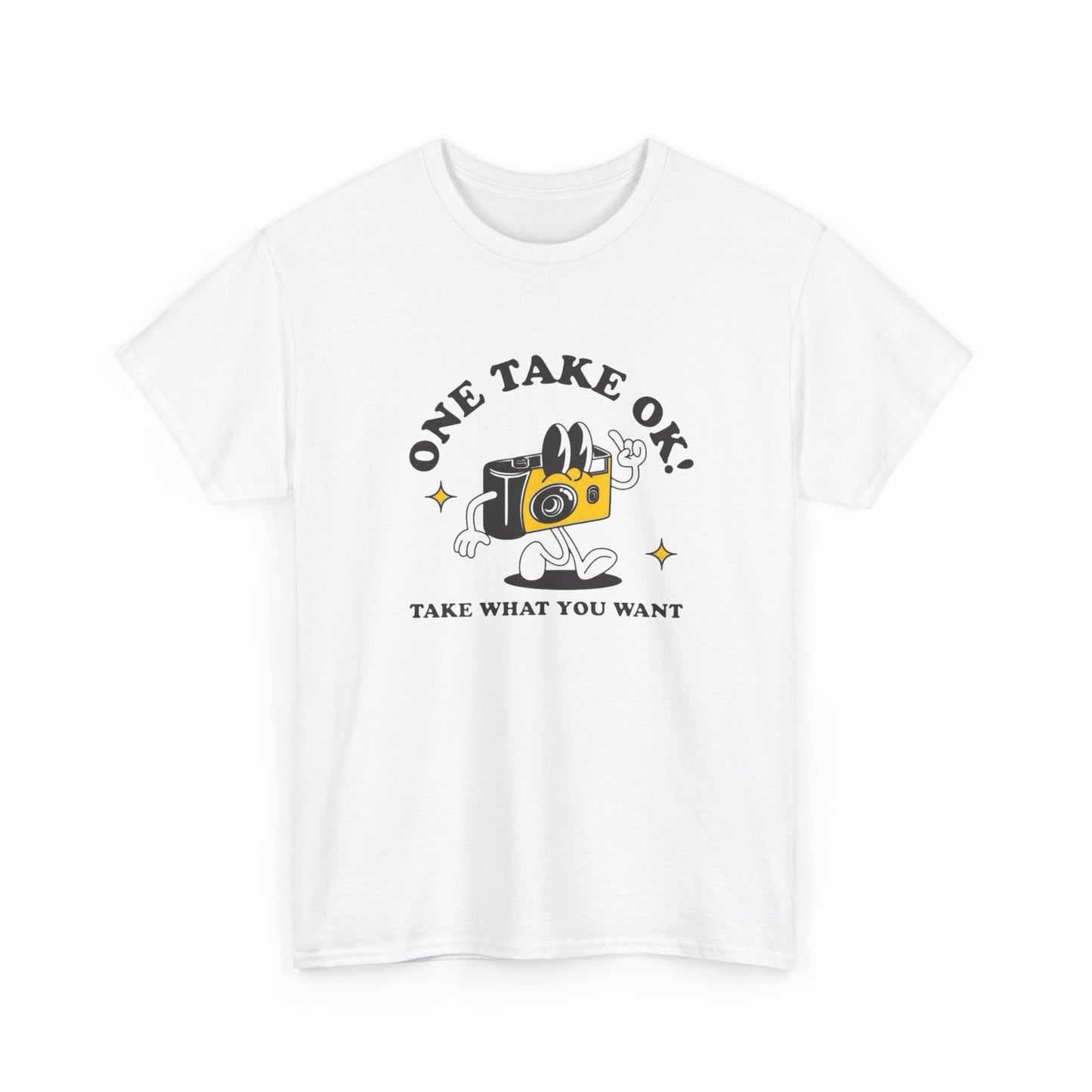 One Take For Your Life Graphic T Shirt Unisex Heavy Cotton Tee Gift