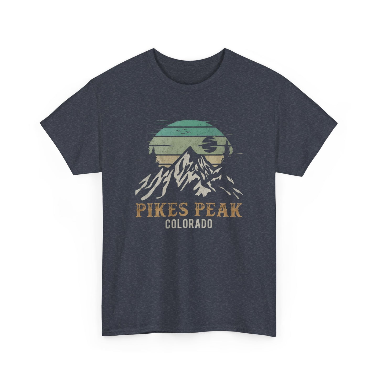 Pikes Peak Colorado Graphic T Shirt NEW Adult Tee
