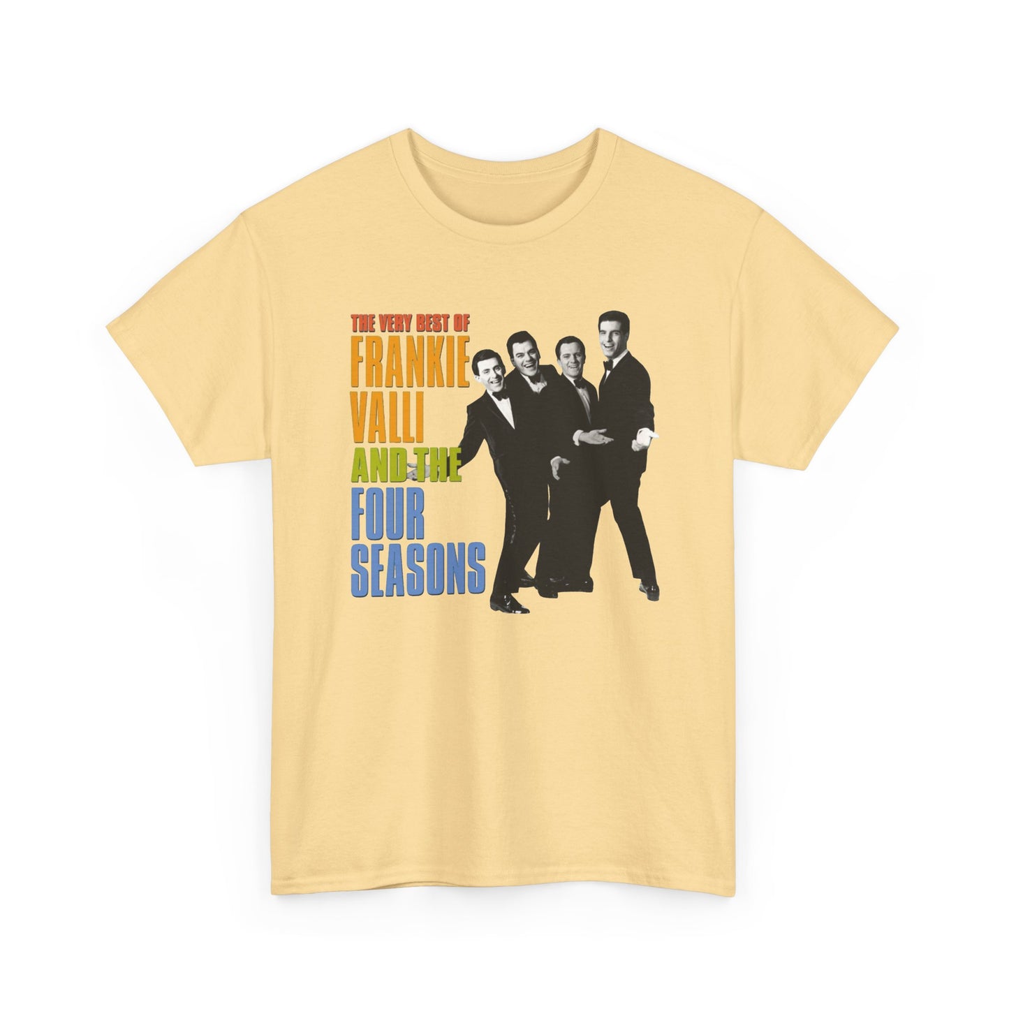 Frankie Valli And The Four Seasons Vintage Graphic T Shirt NEW Unisex Cotton Tee