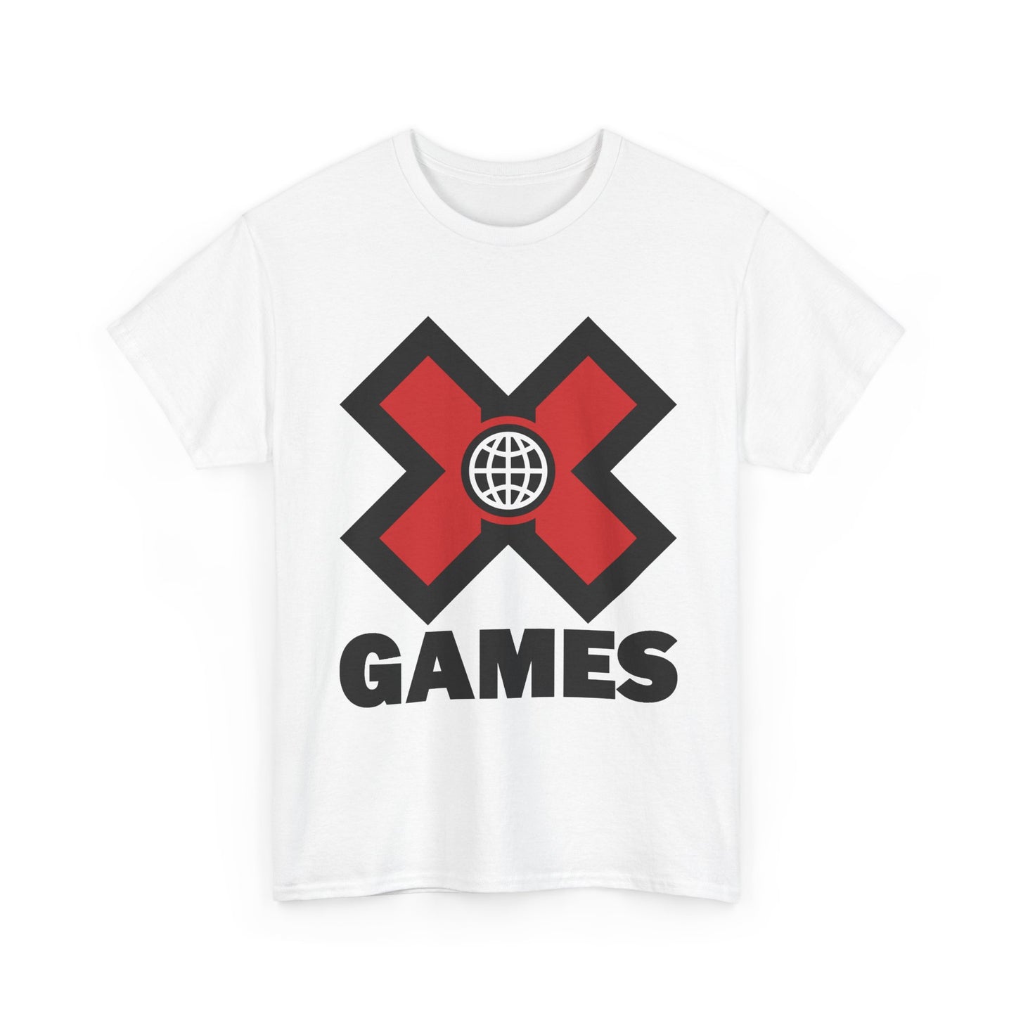 X Games Graphic T Shirt Vintage Sports Retro Unisex Heavy Cotton Tee