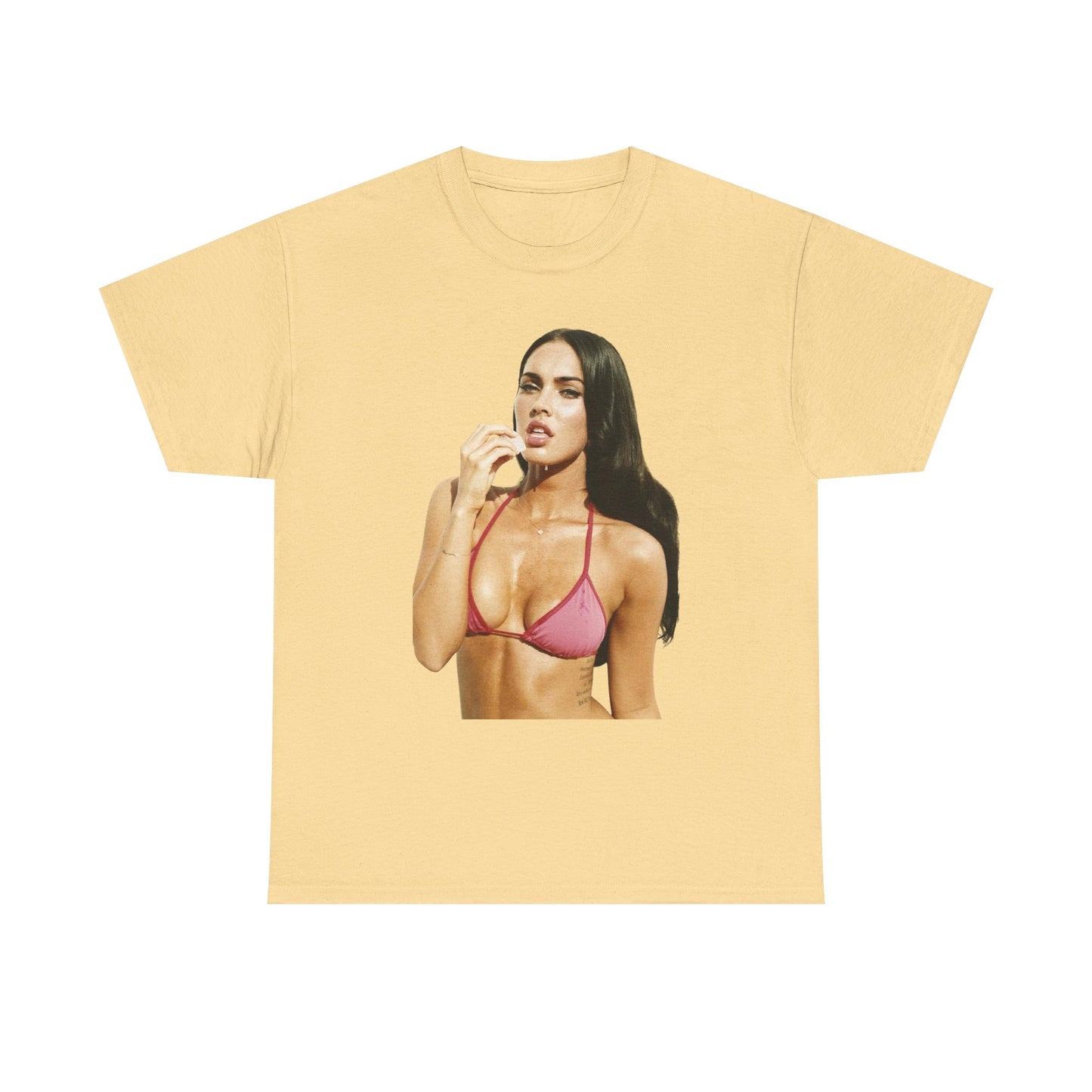 Megan Fox Graphic T-Shirt Unisex Heavy Cotton Tee NEW GIFT