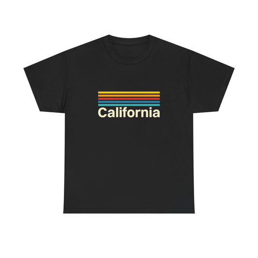 California Graphic T Shirt Unisex Adults NEW