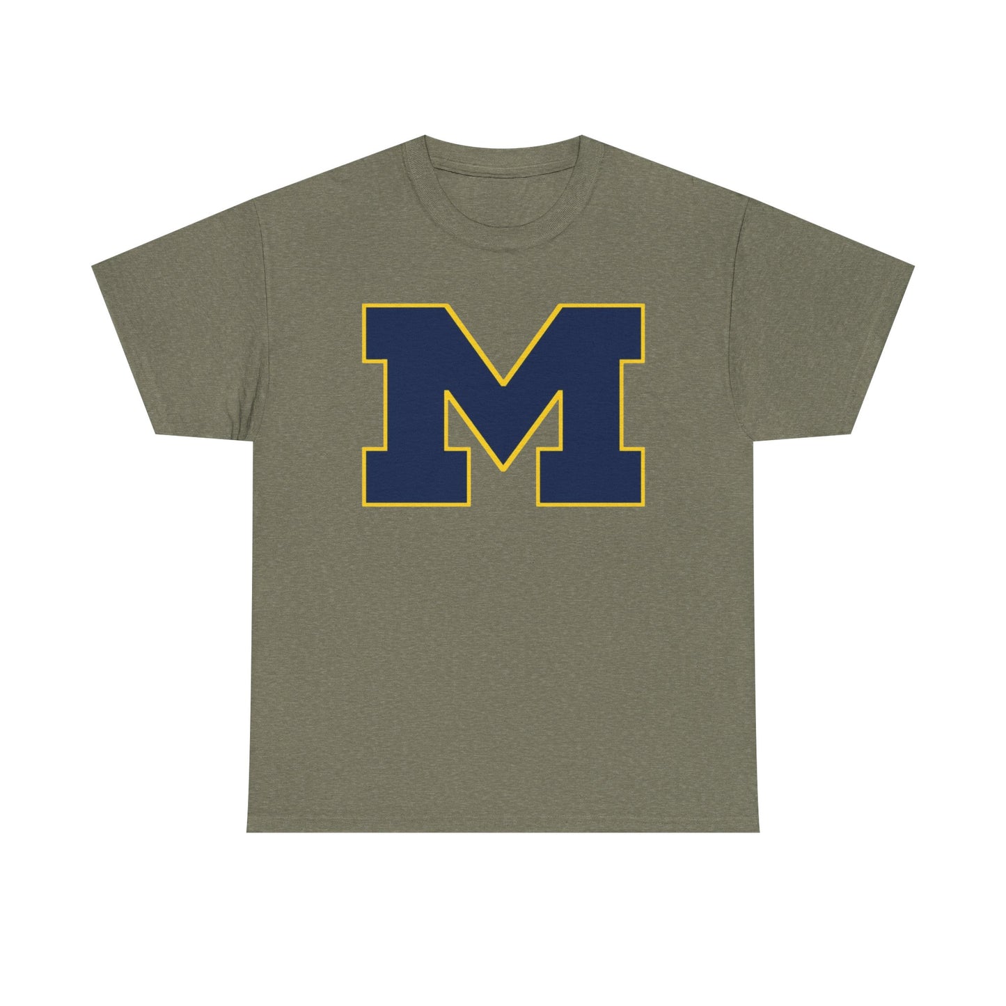 Michigan State Logo BRAND NEW Apparel T Shirt Unisex Unisex Heavy Cotton Tee