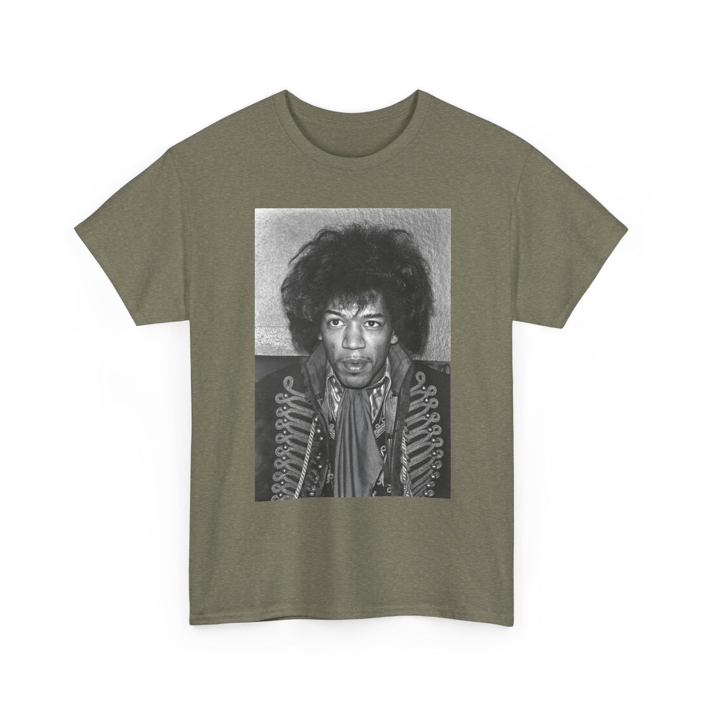 Jimi hendrix Vintage Graphic T Shirt 70s Rock Guitar Unisex Heavy Cotton Tee