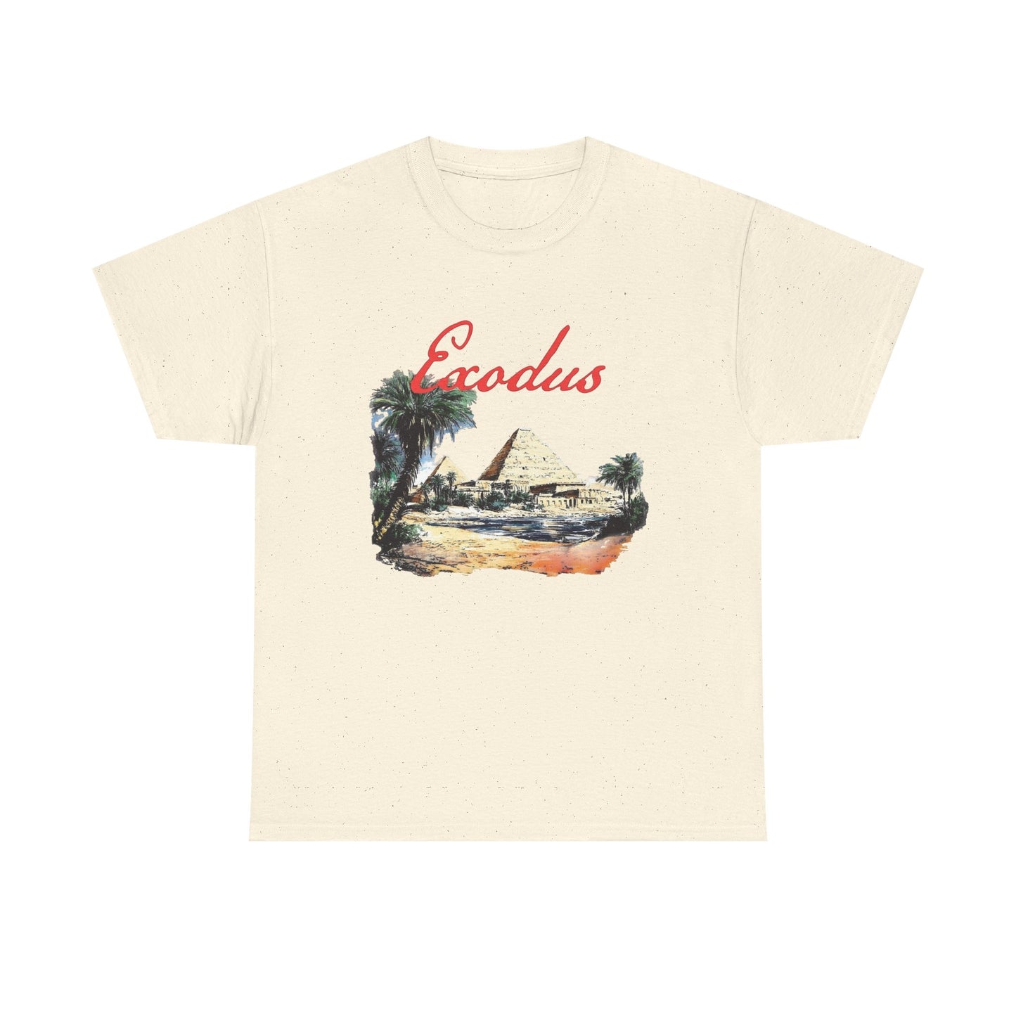 Exodus Graphic T Shirt Unisex Heavy Cotton Tee