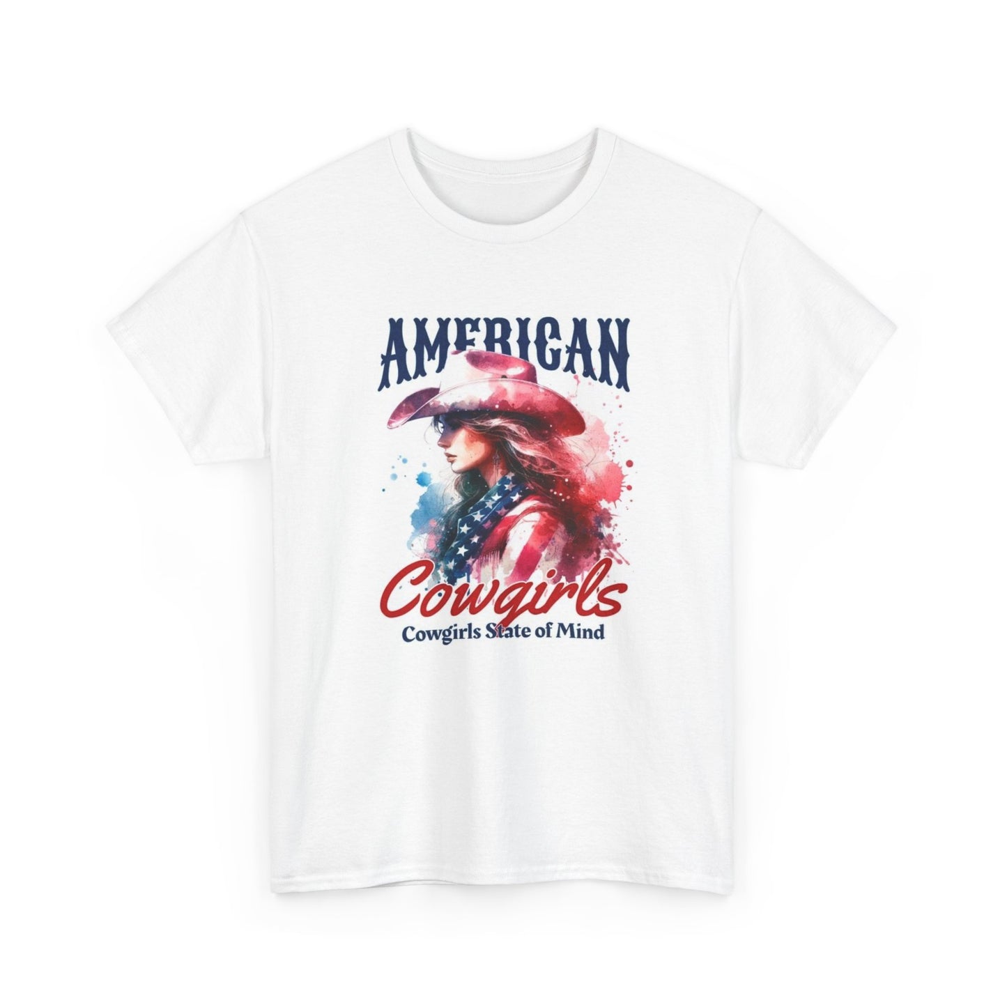 American Cowgirls Graphic T Shirt Womens Vintage Retro Cotton Tee
