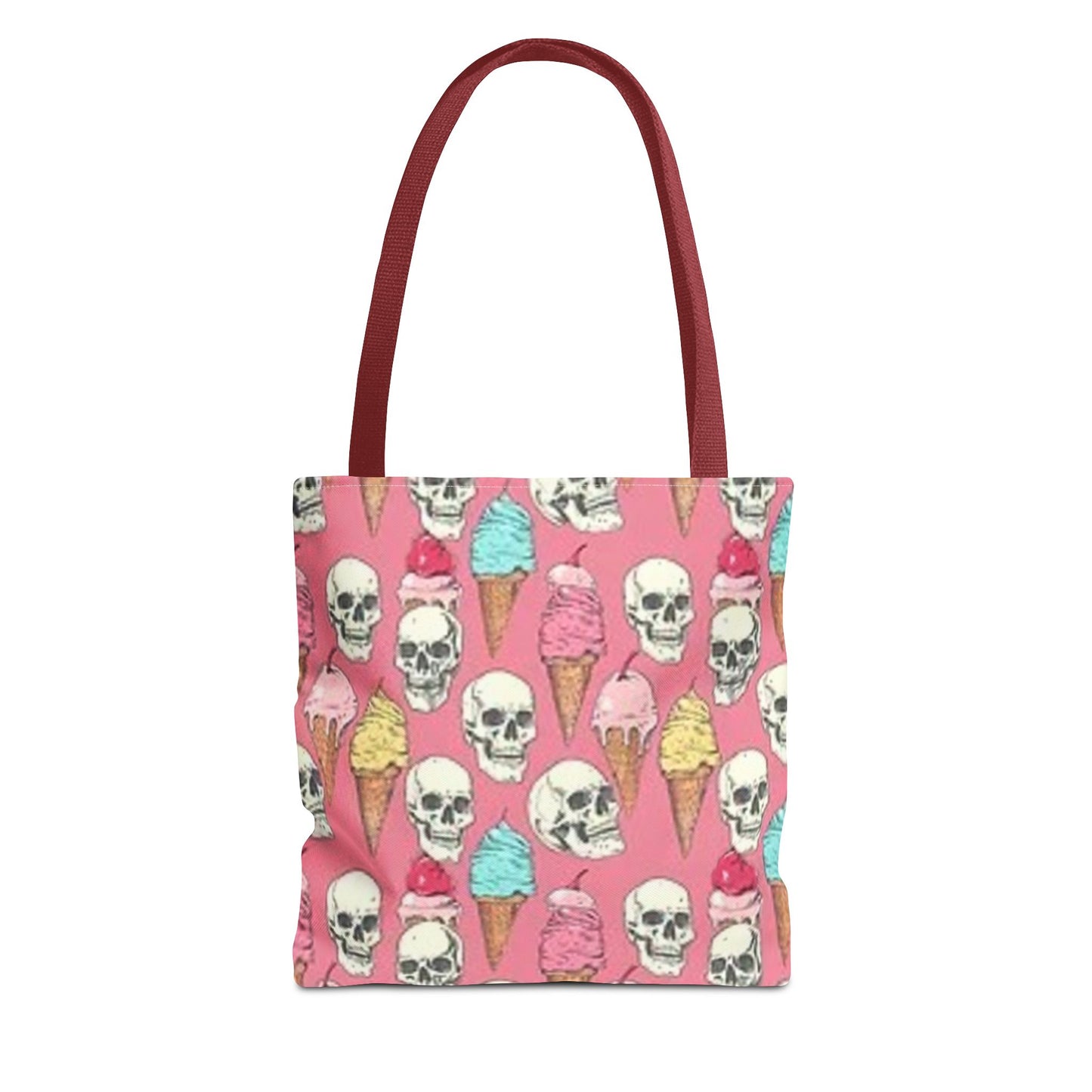 Ice Cream Checkered All Over Print BRAND NEW Purse Pocketbook - Travel Tote Bag