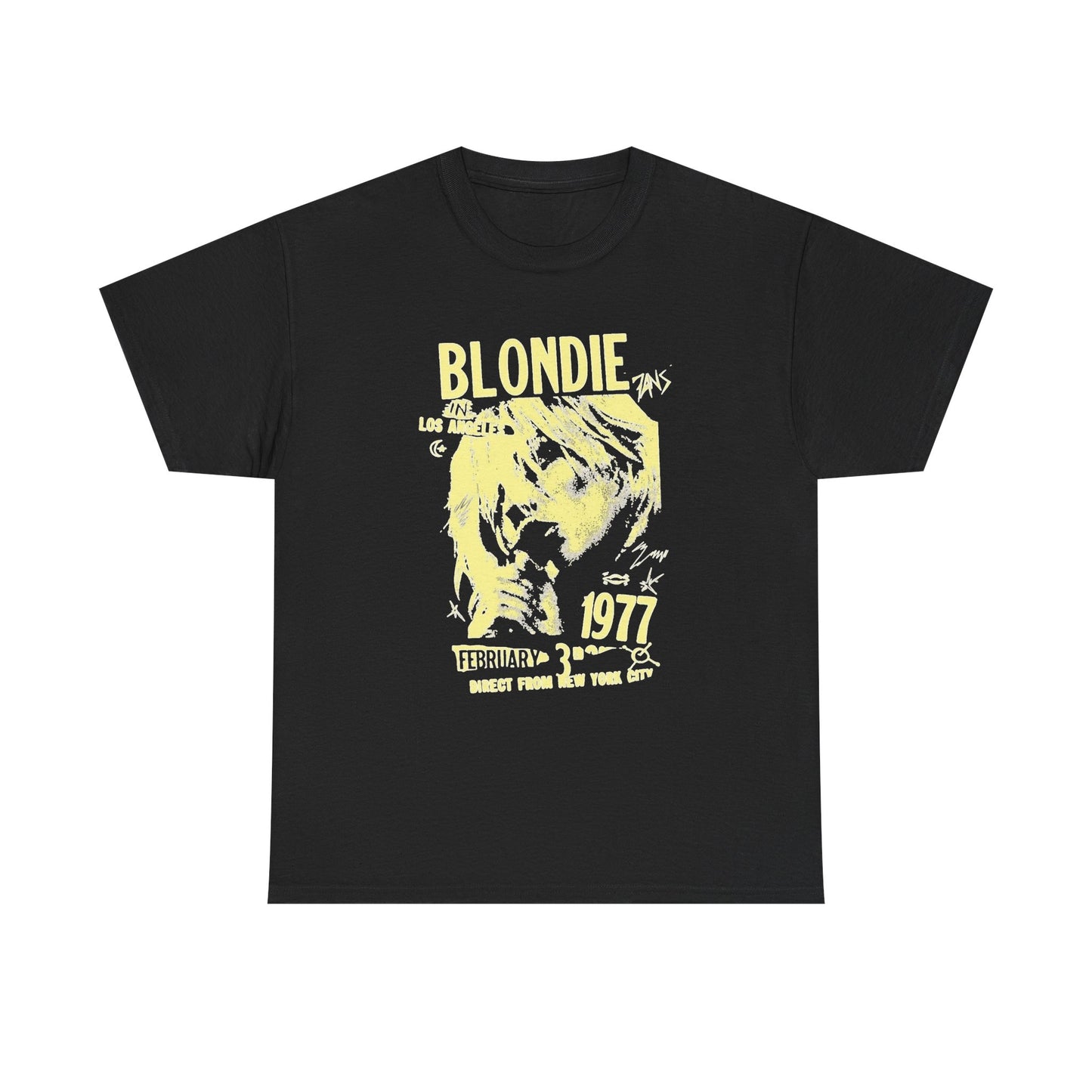 Blondie Vintage 70's Graphic T Shirt Unisex Heavy Cotton Tee