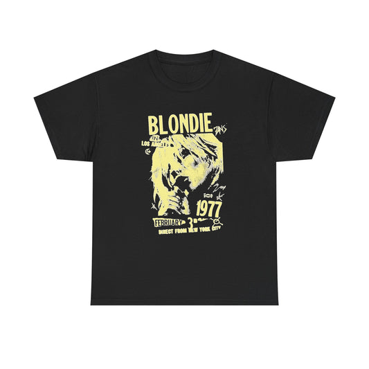 Blondie Vintage 70's Graphic T Shirt Unisex Heavy Cotton Tee