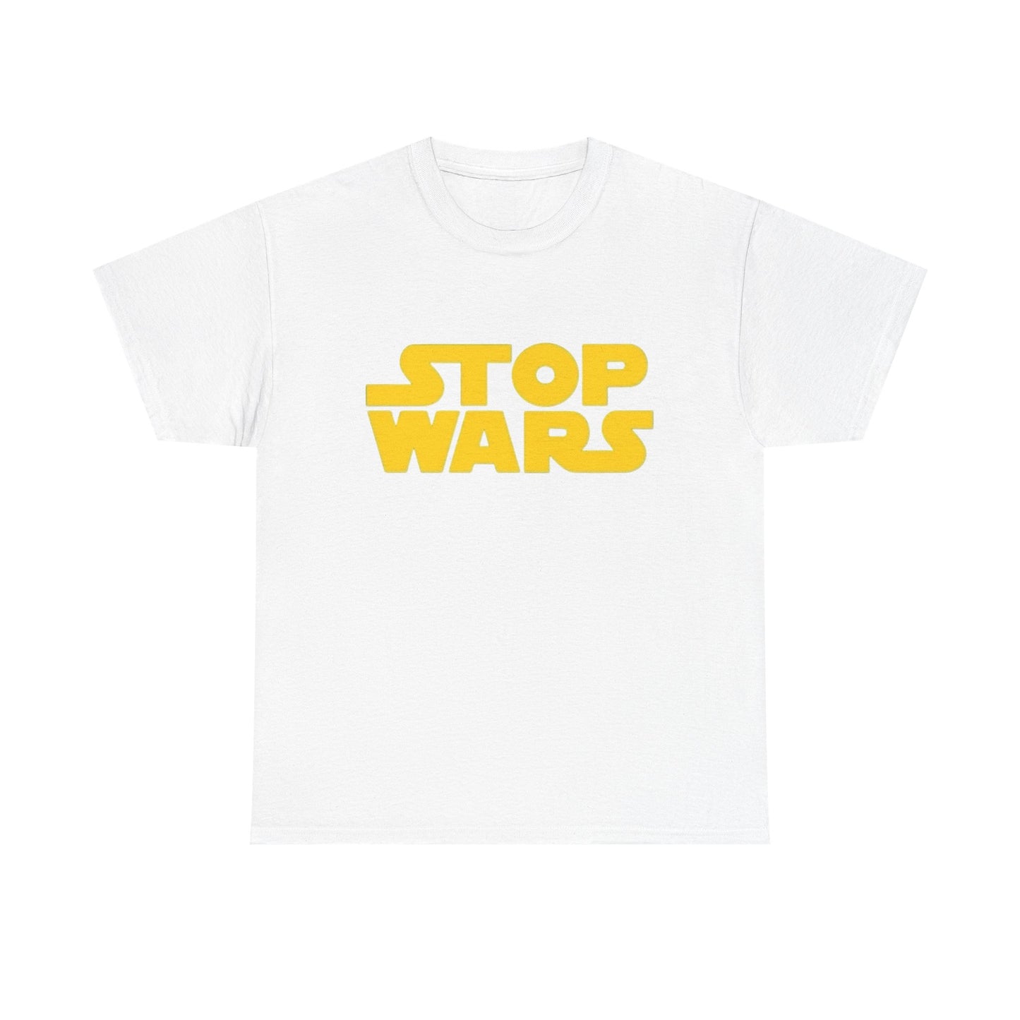 Stop Wars Graphic T Shirt NEW Adult Regular Sizing Tee