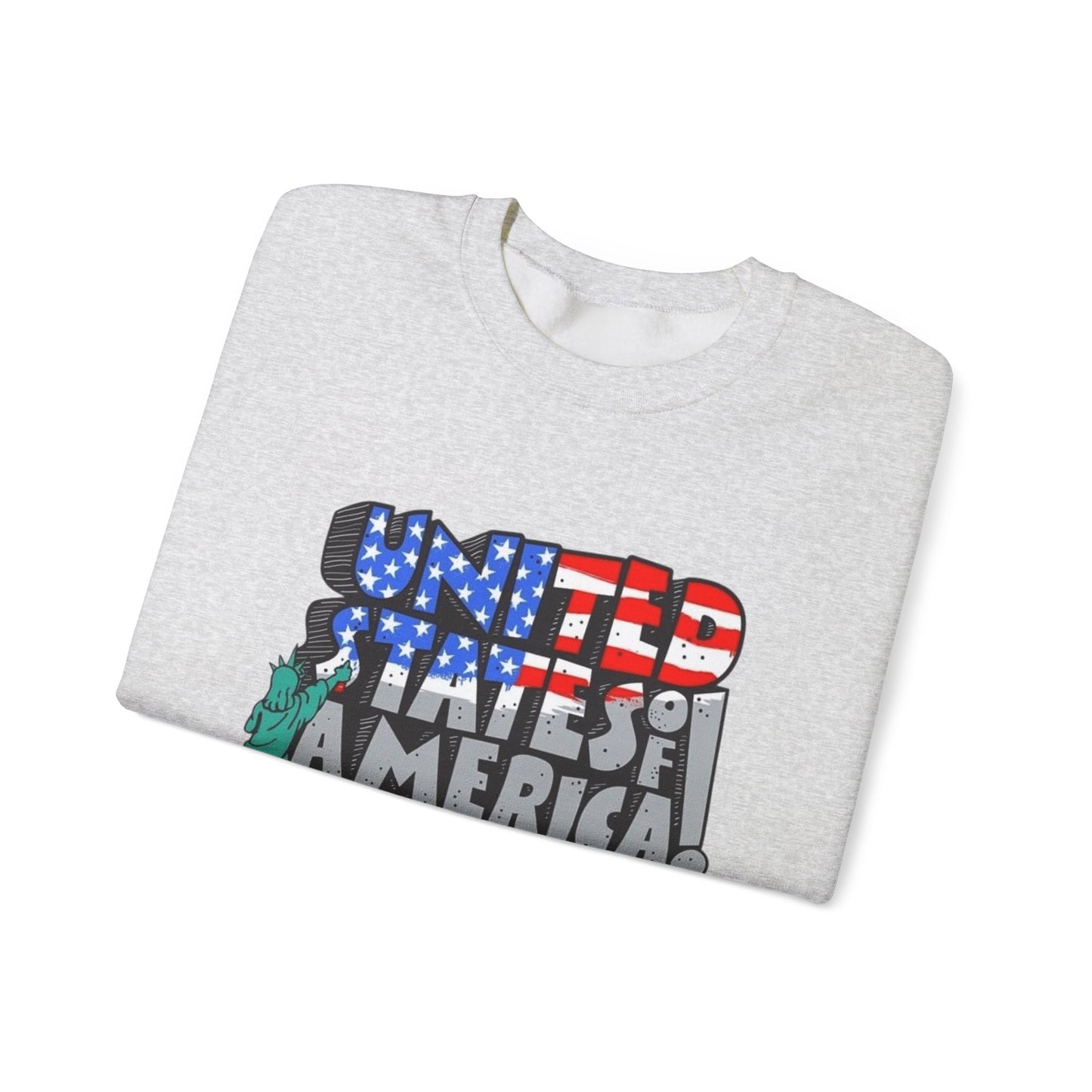 United States Of America Sweater NEW Unisex Heavy Blend™ Crewneck Sweatshirt