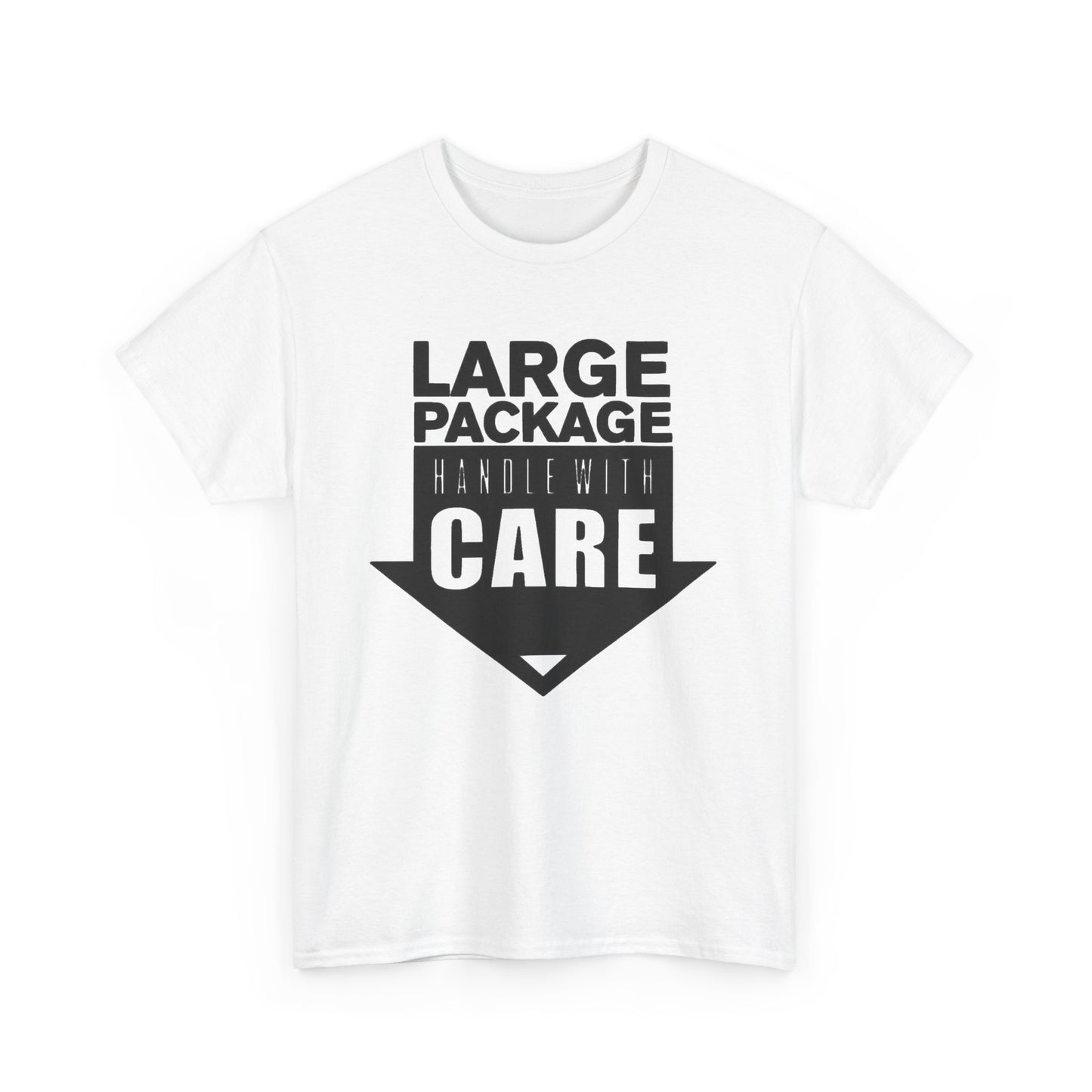 Large Package Jokes Sex Raunchy Humor Graphic T Shirt NEW ADULT