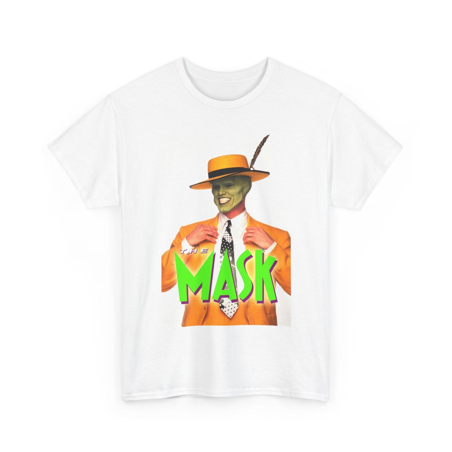 The Mask Tshirt Vintage Jim Carrey Graphic 90s Rare Unisex Heavy Cotton Tee