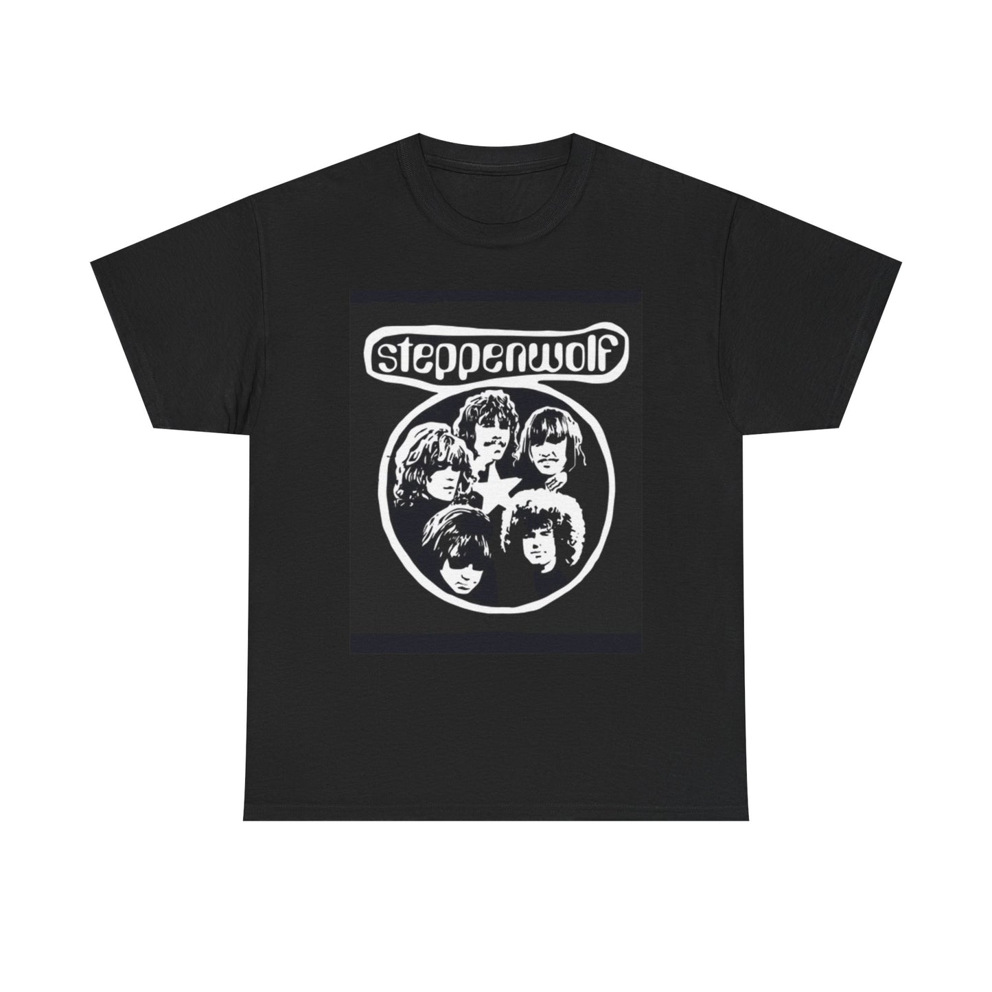 Steppenwolf Graphic T Shirt Vintage Retro Rock Band Unisex Heavy Cotton Tee
