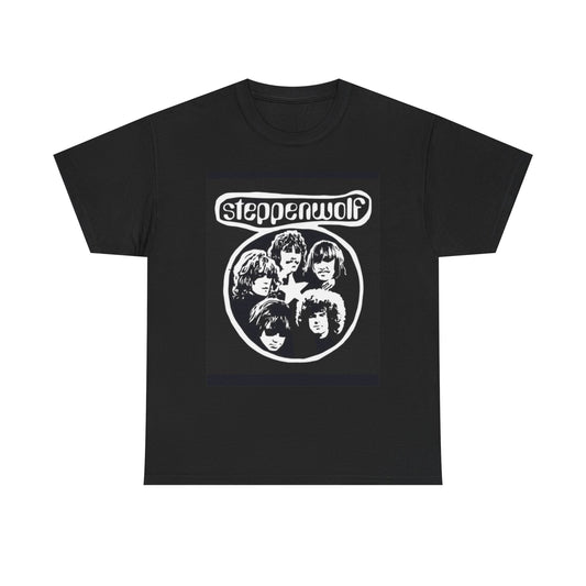 Steppenwolf Graphic T Shirt Vintage Retro Rock Band Unisex Heavy Cotton Tee