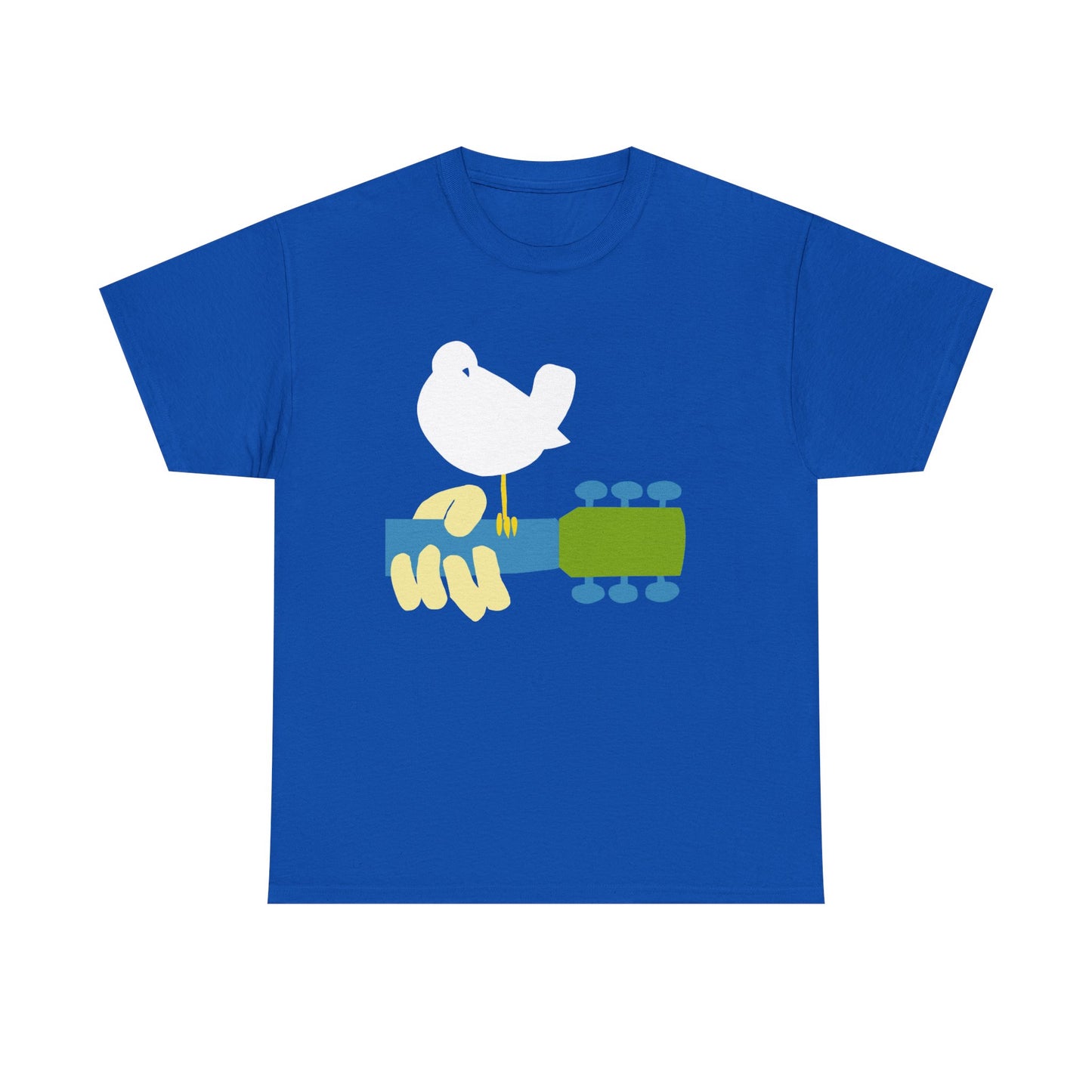 Woodstock Graphic T Shirt Vintage Logo Hippie Groovy Unisex Heavy Cotton Tee