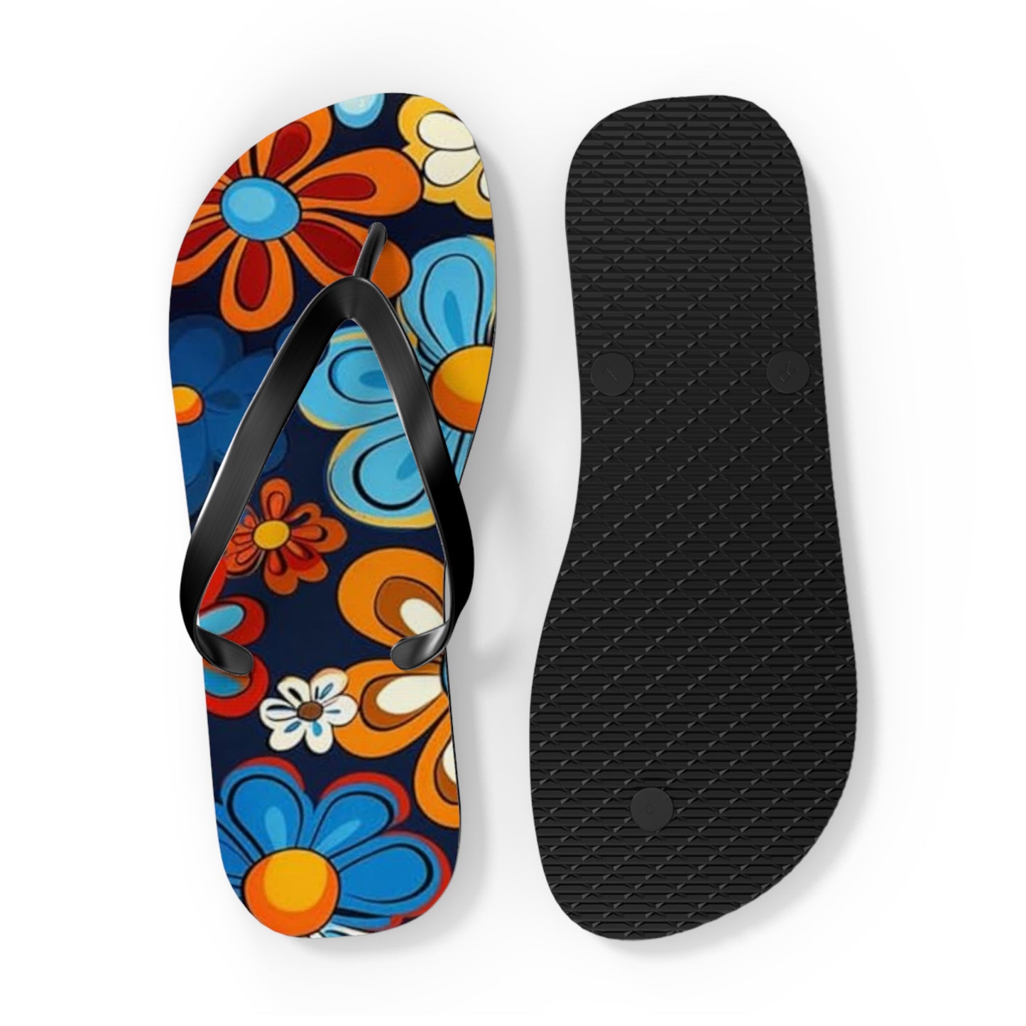 Waves And Sun Sandals Summer Flip Flops Slides BRAND NEW