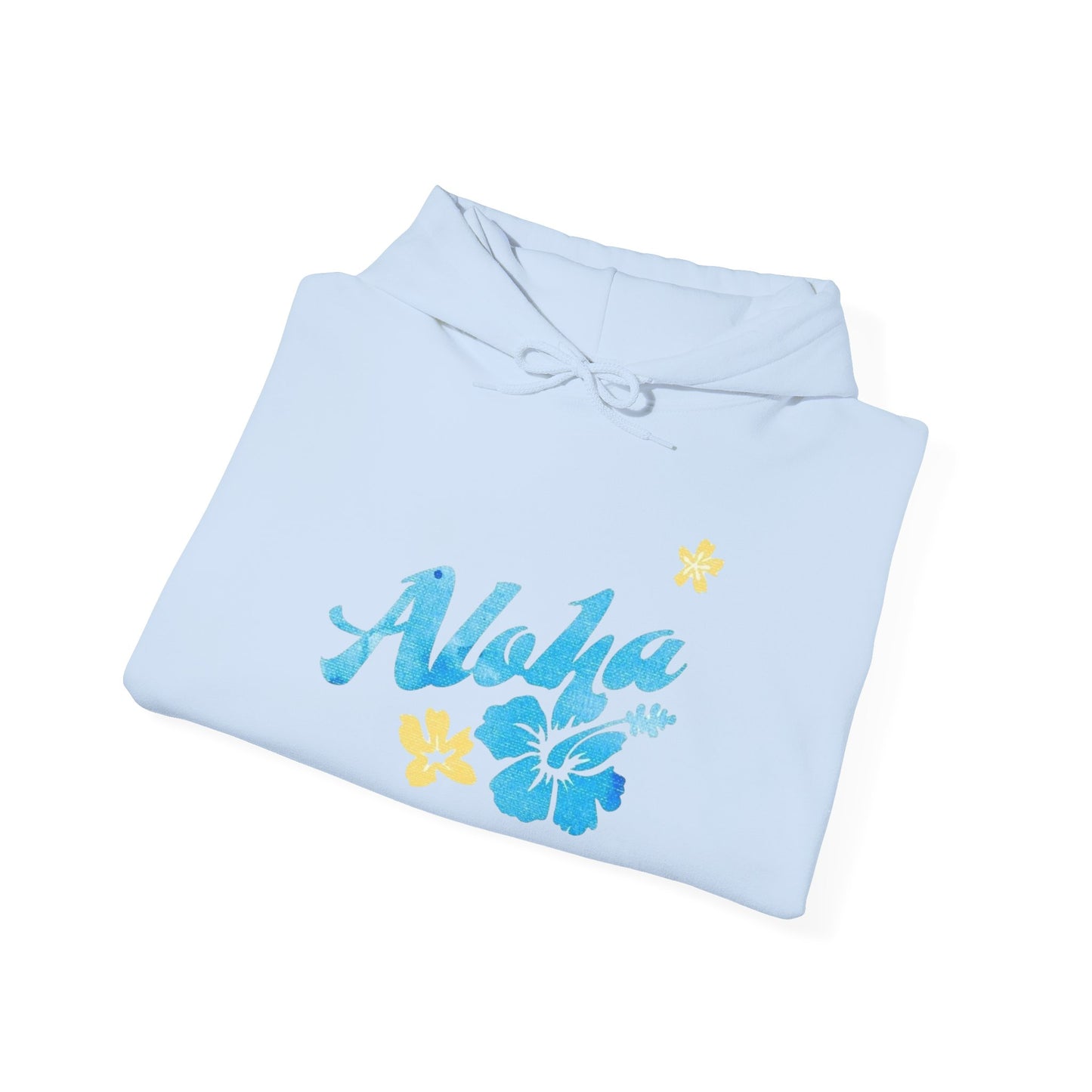 Aloha Hawaiian Tropical Graphic Hoodie Unisex Heavy Blend™ Hooded Sweatshirt