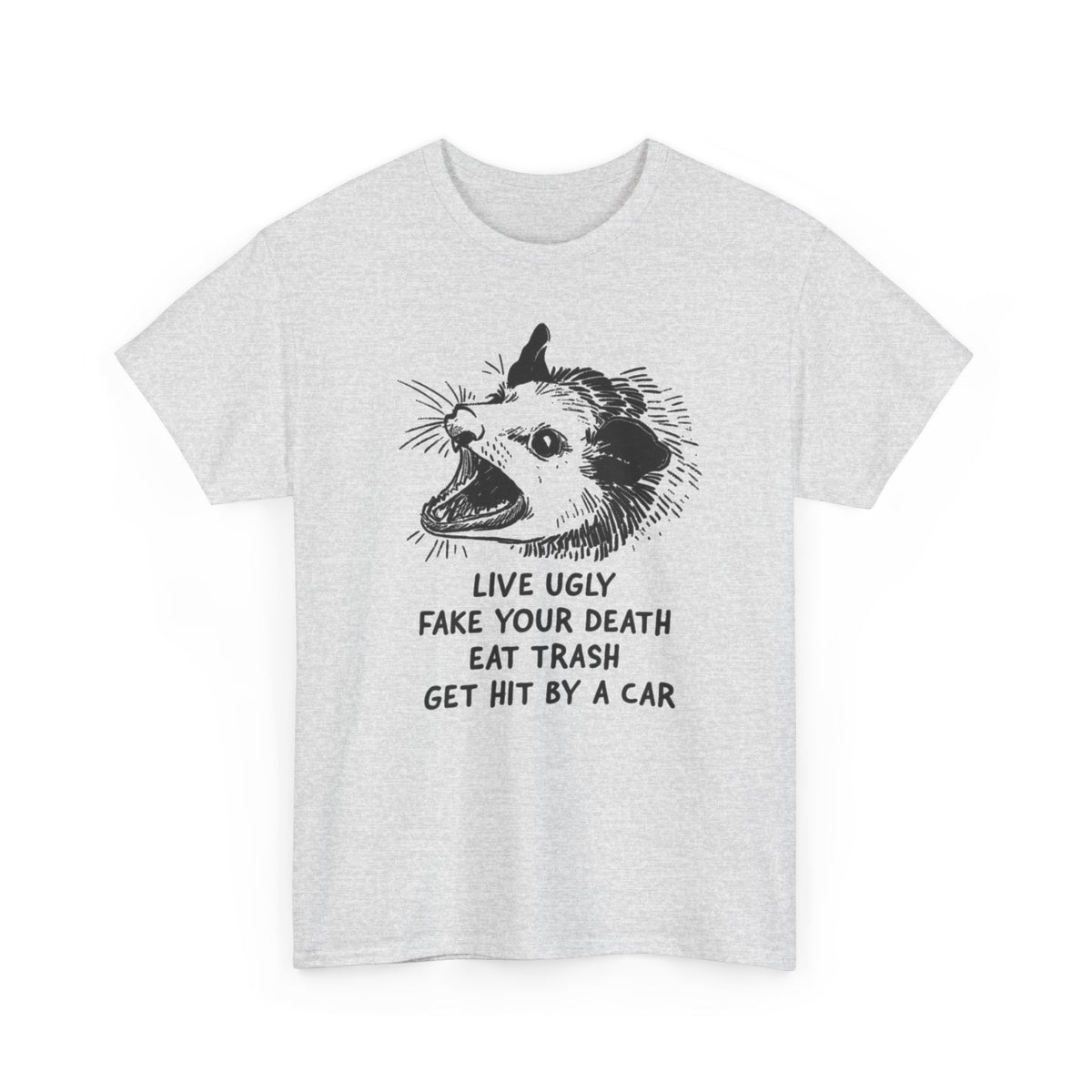 Ugly Rat Quote T-Shirt, Funny Rodent Graphic Tee Men's Tee