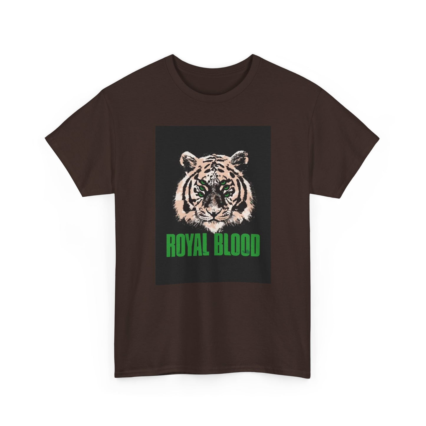 Royal Blood Tshirt Rock band Graphic Tiger Unisex Heavy Cotton Tee Vintage art