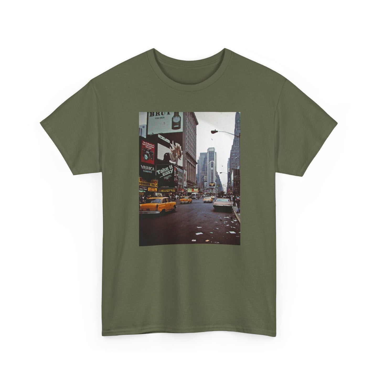 New York retro vintage supreme style Heavy Cotton Tee