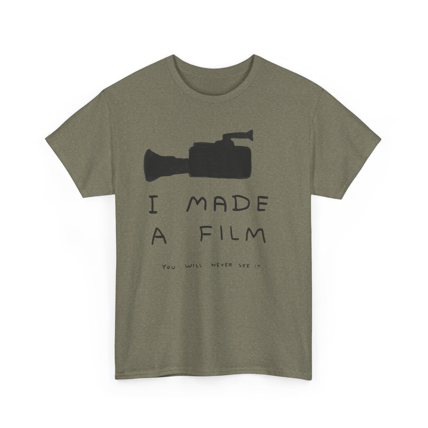 I Made A Film Funny T Shirt Graphic Unisex Heavy Cotton Tee NEW GIFT