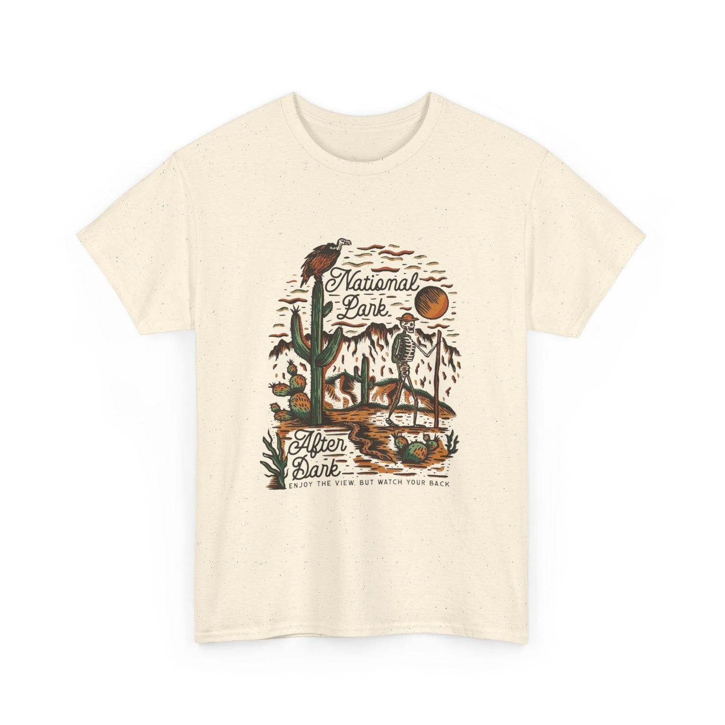 National Park After Dark Graphic T Shirt Unisex Heavy Cotton Tee