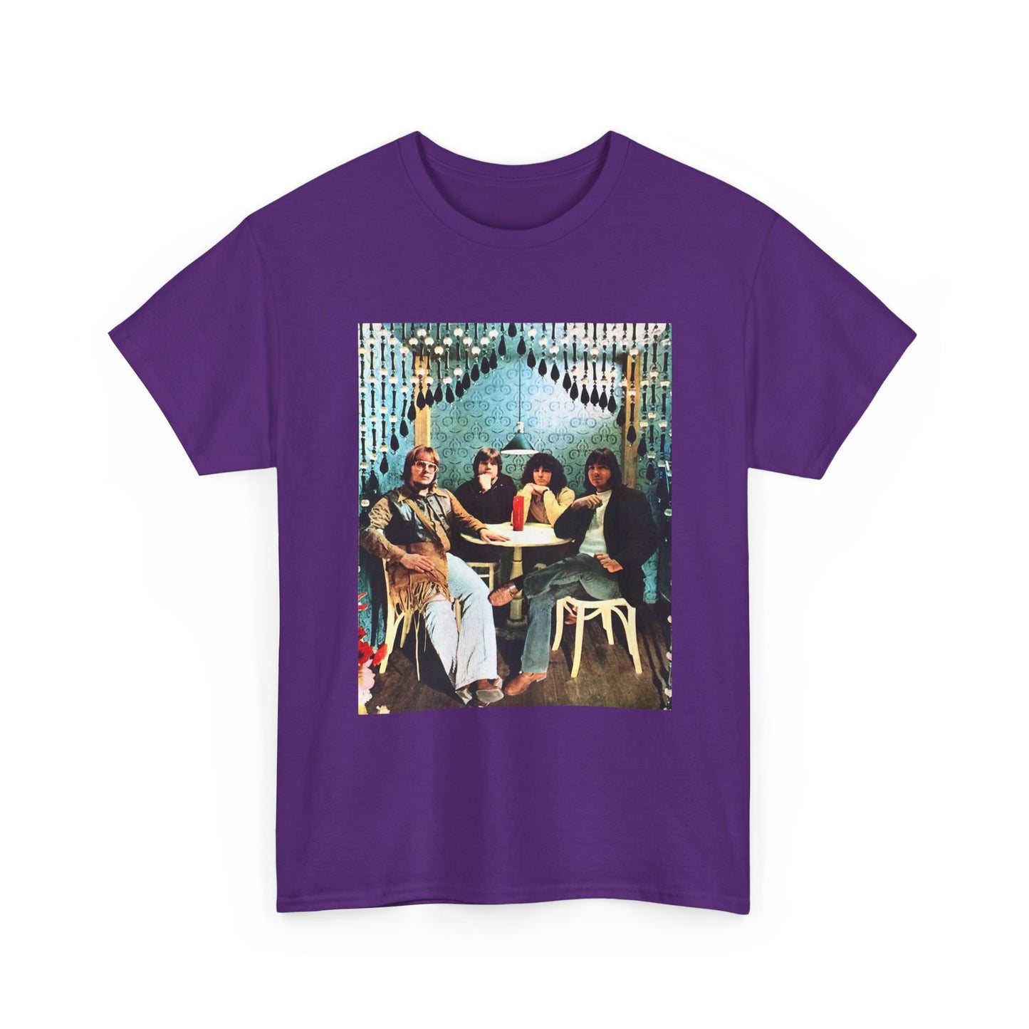 The guess who T-shirt vintage classic rock nostalgia Unisex Heavy Cotton Tee