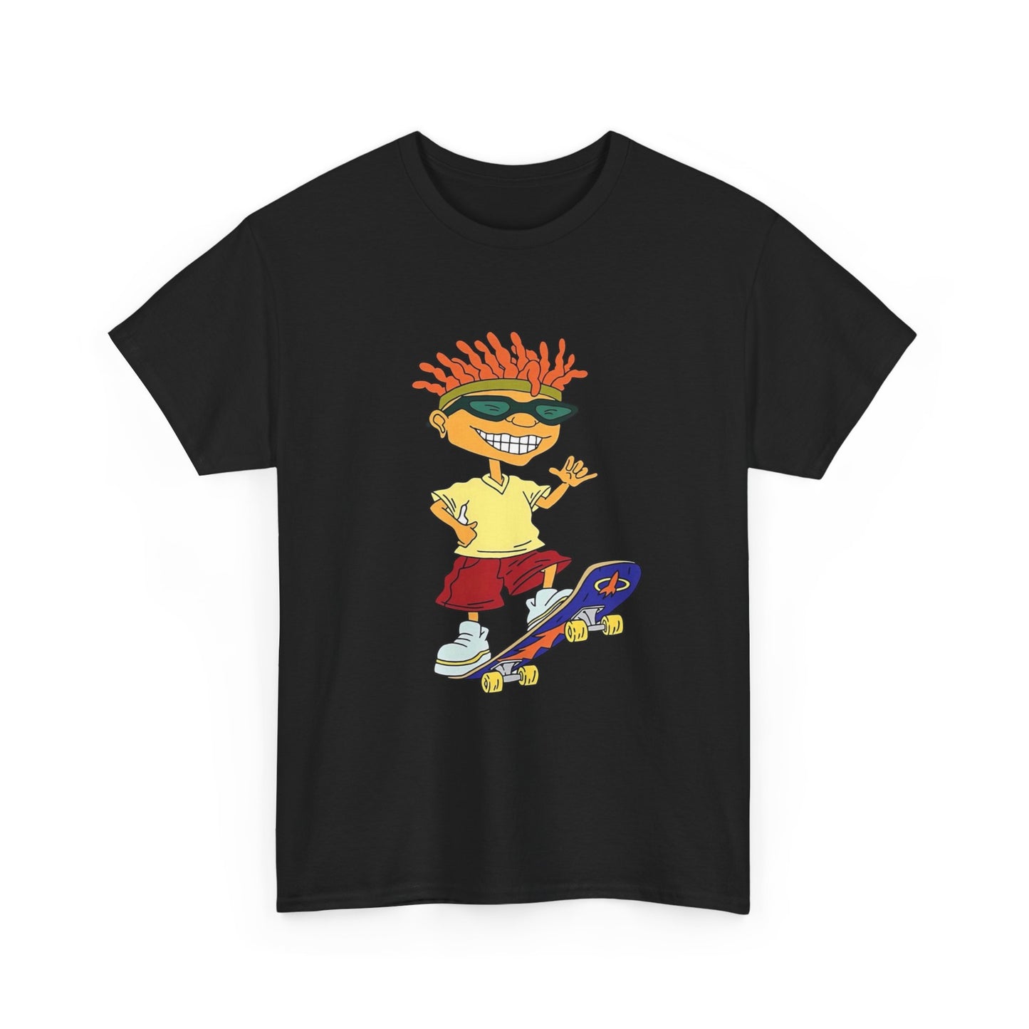 Rocket Power Retro Graphic T Shirt Unisex Heavy Cotton Tee
