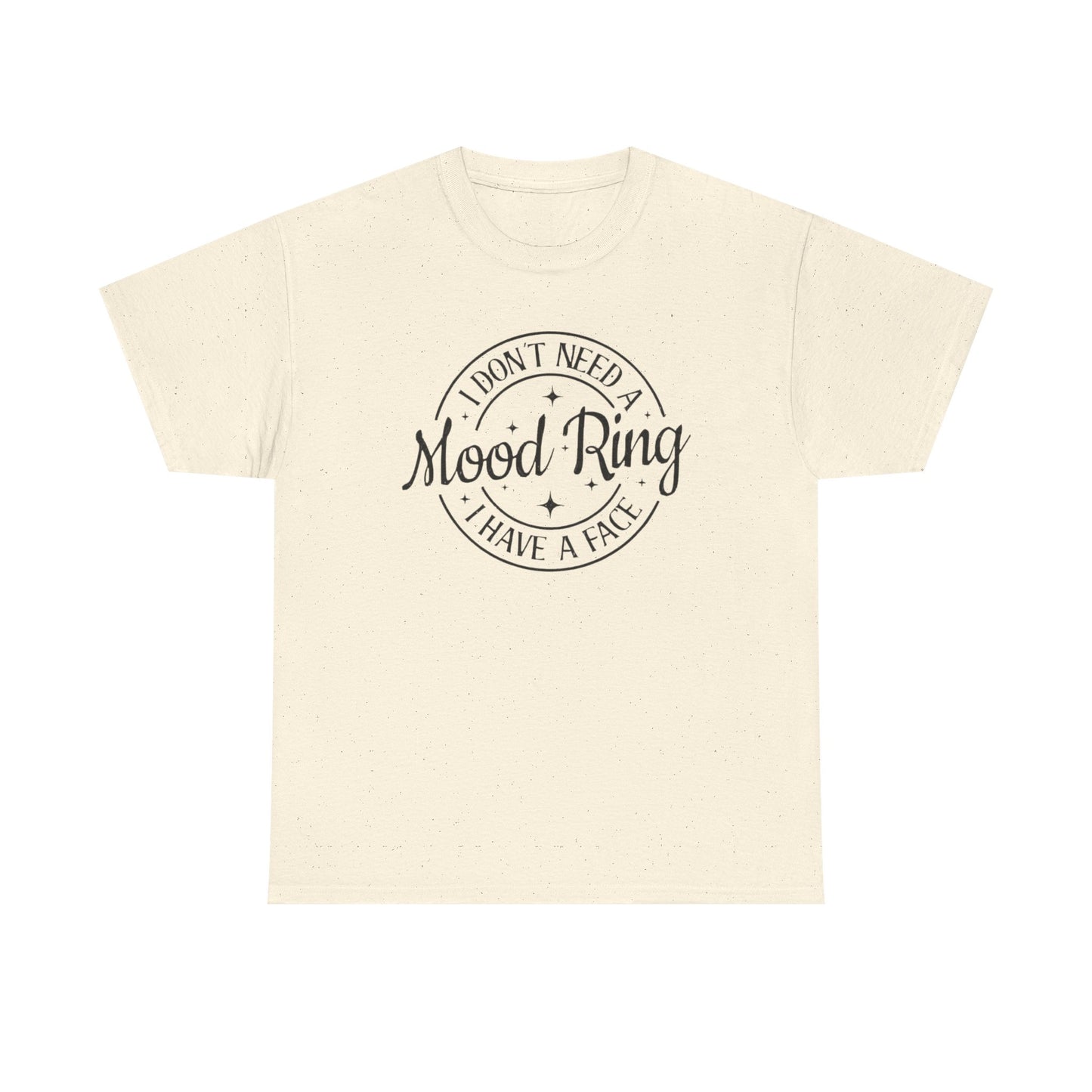 Funny Mood Ring Graphic T Shirt Unisex Heavy Cotton Tee
