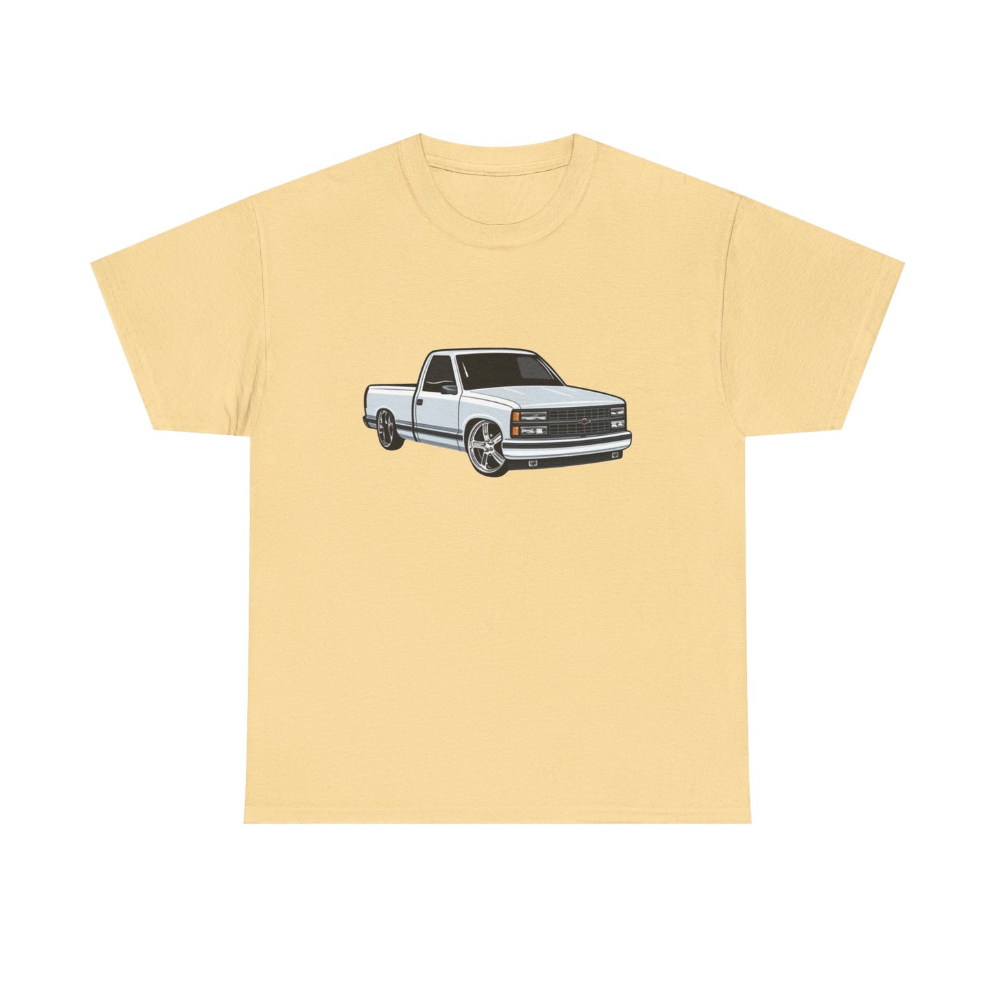 OBS Chevy Pickup Truck Retro Graphic T Shirt Unisex Heavy Cotton Tee NEW