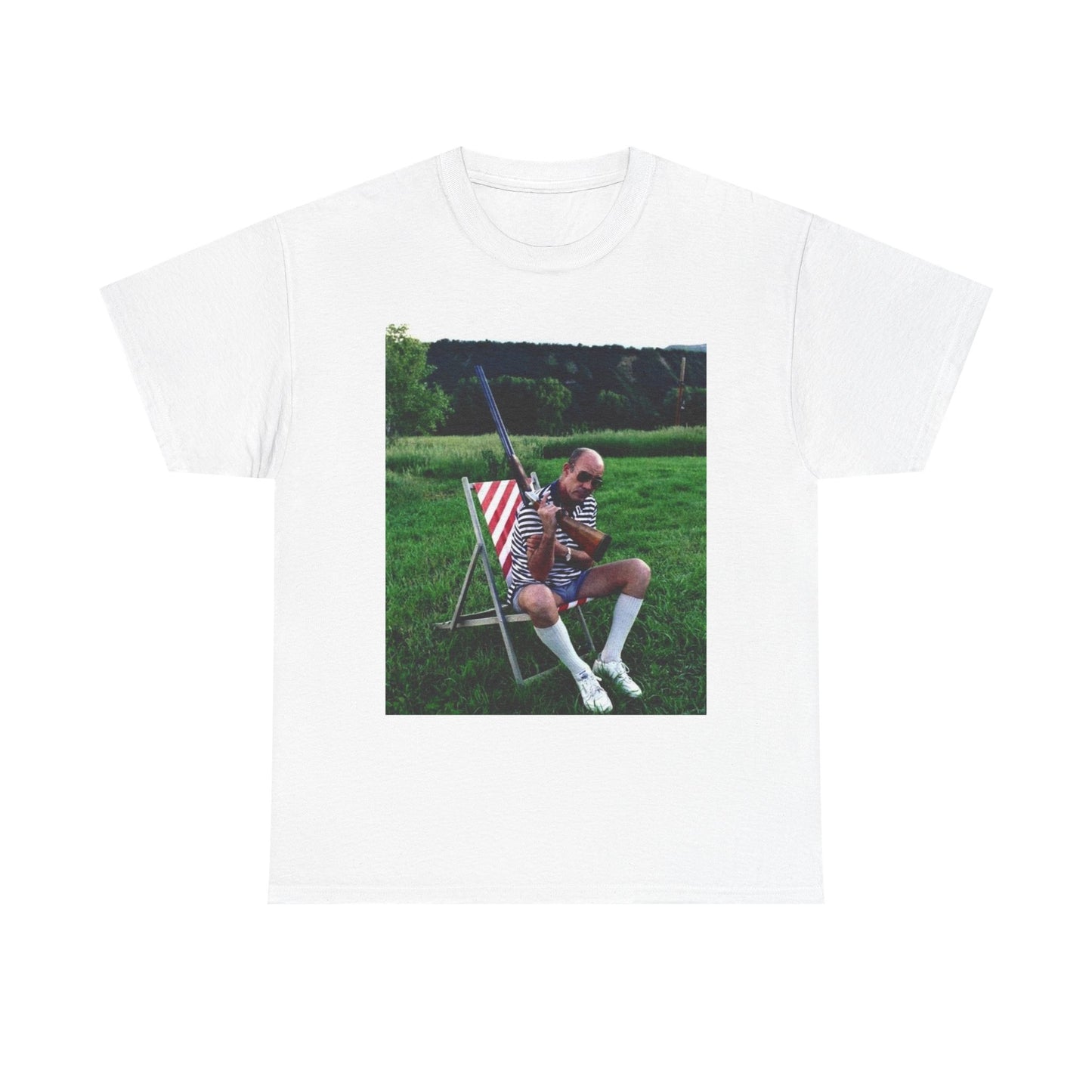 Hunter S Thompson Book Graphic T Shirt Unisex Heavy Cotton Tee Gift