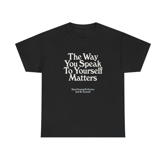 Just Be Yourself Graphic T Shirt Unisex Heavy Cotton Tee Gift Vintage