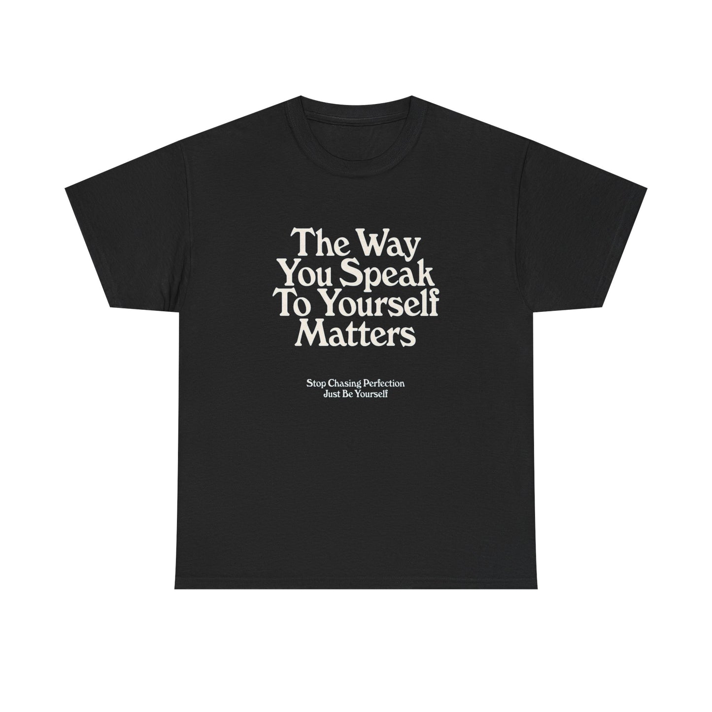 Just Be Yourself Graphic T Shirt Unisex Heavy Cotton Tee Gift Vintage