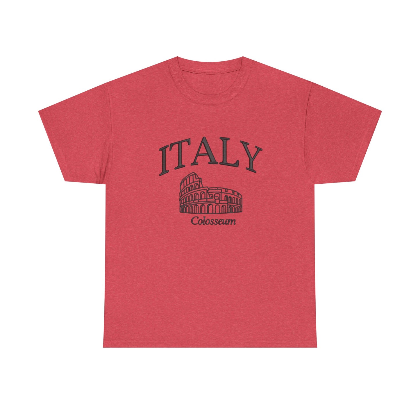 Italy Colosseum Graphic T Shirt NEW Unisex Heavy Cotton Tee