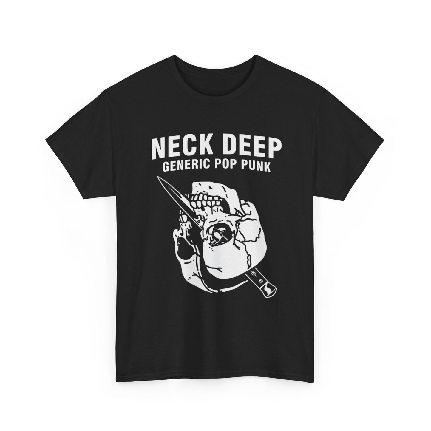 Neck Deep Retro T-Shirt Men's Women's Heavy Cotton Tee NEW GIFT