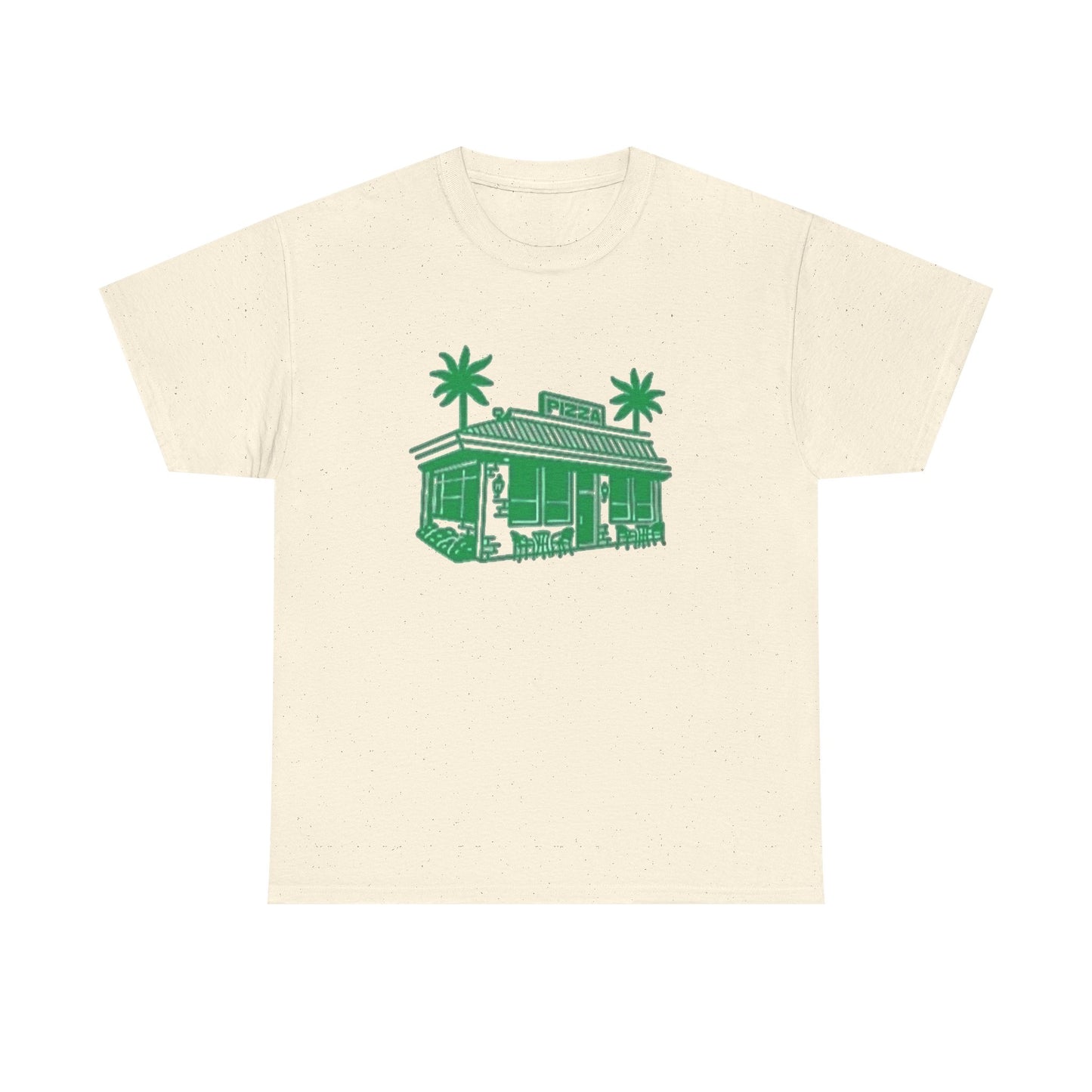 Pizza Shop Retro Graphic T Shirt NEW Vintage Unisex Heavy Cotton Tee