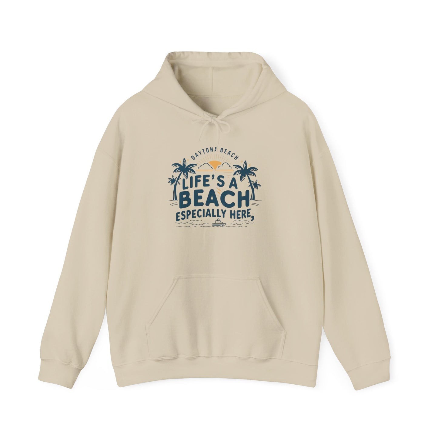 Daytona Beach Florida Graphic Hoodie Hooded Sweatshirt NEW ADULT