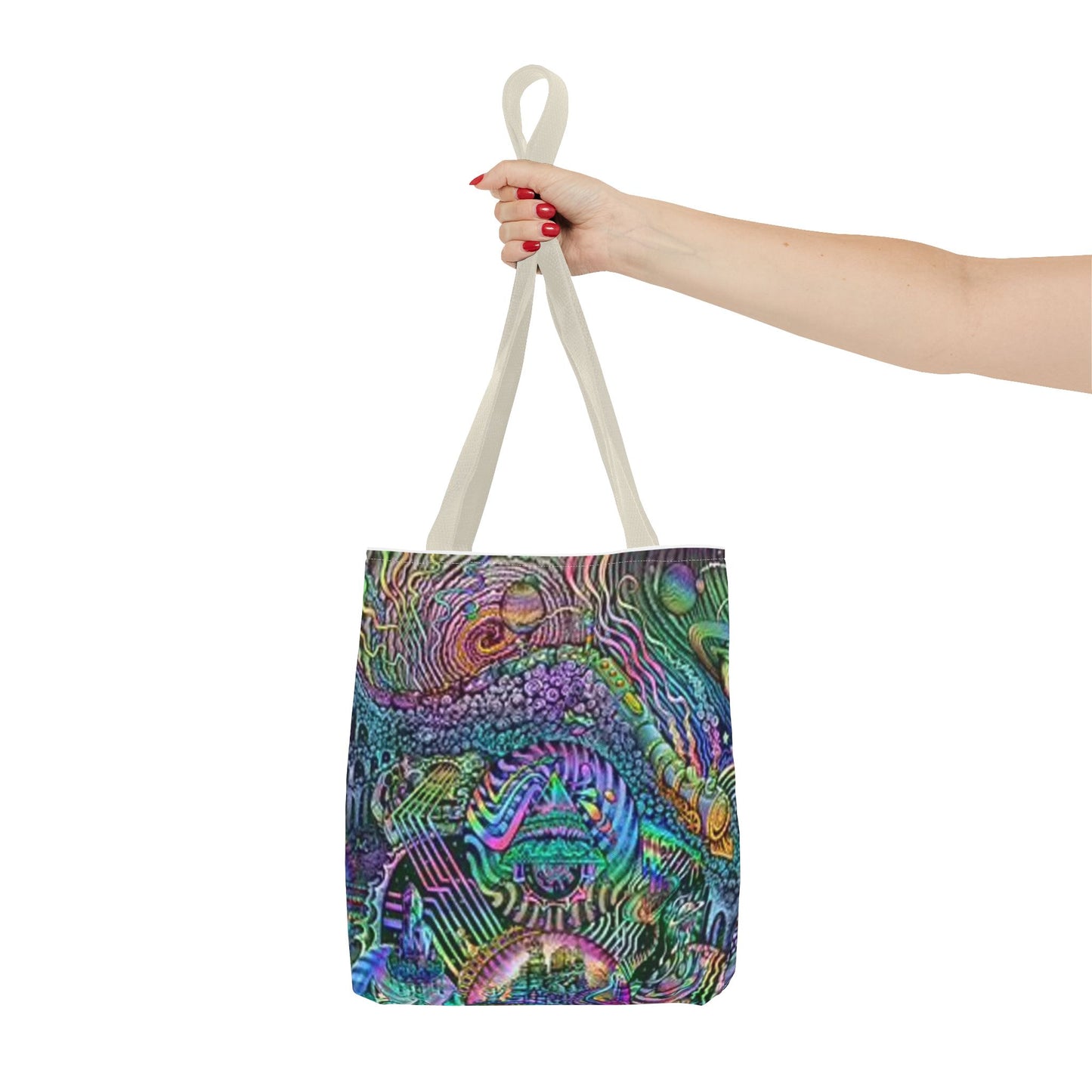 Trippy 70s All Over Print BRAND NEW Purse - Pocketbook - Travel Tote Bag