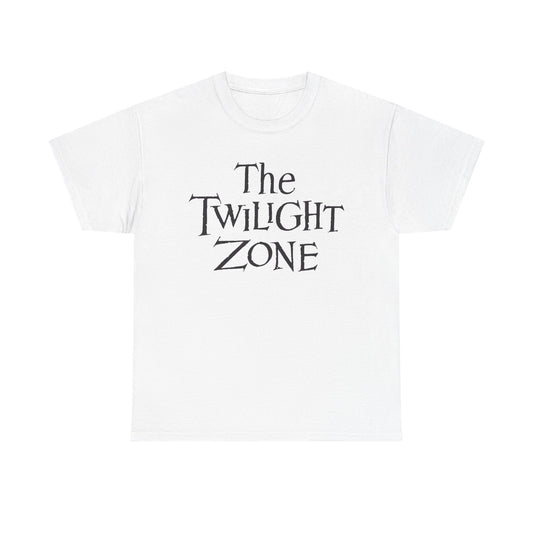 The Twilight Zone Tshirt Vintage Tv Series Retro Unisex Heavy Cotton Tee Logo