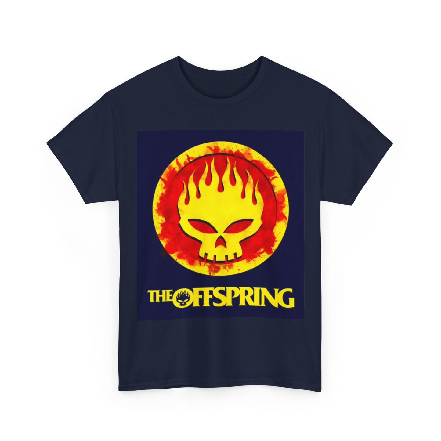 The Offspring Tshirt Punk Rock Merch logo Unisex Heavy Cotton Tee