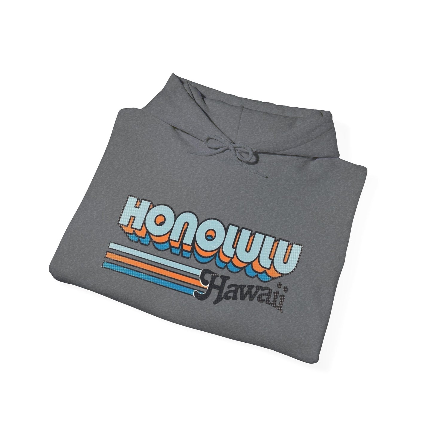Honolulu Hawaii Graphic Hoodie Heavy Blend™ NEW Sweatshirt