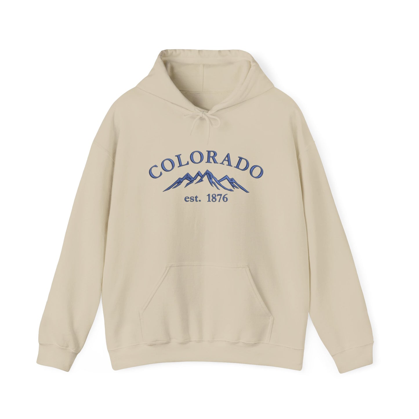 Colorado Rockies State Graphic Hoodie Heavy Blend Sweatshirt NEW