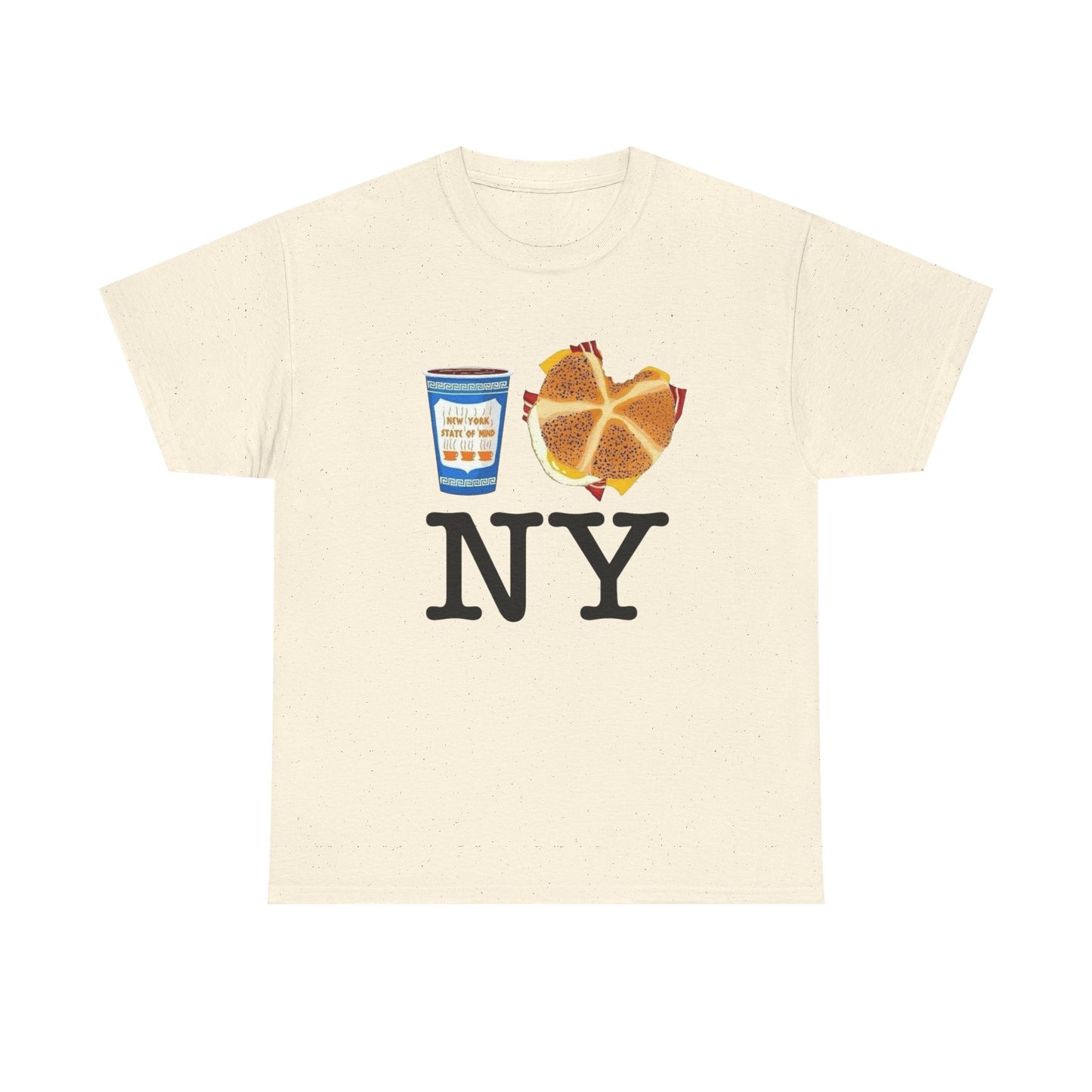 I Love New York Bodega Breakfast Graphic T Shirt Unisex NEW Heavy Cotton Tee