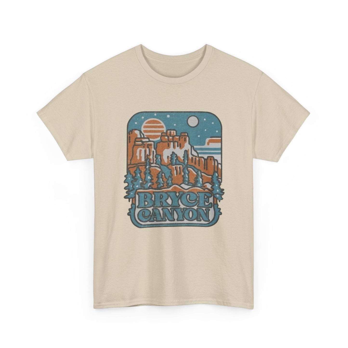 Bryce Canyon Retro Graphic T Shirt NEW Adult Tee