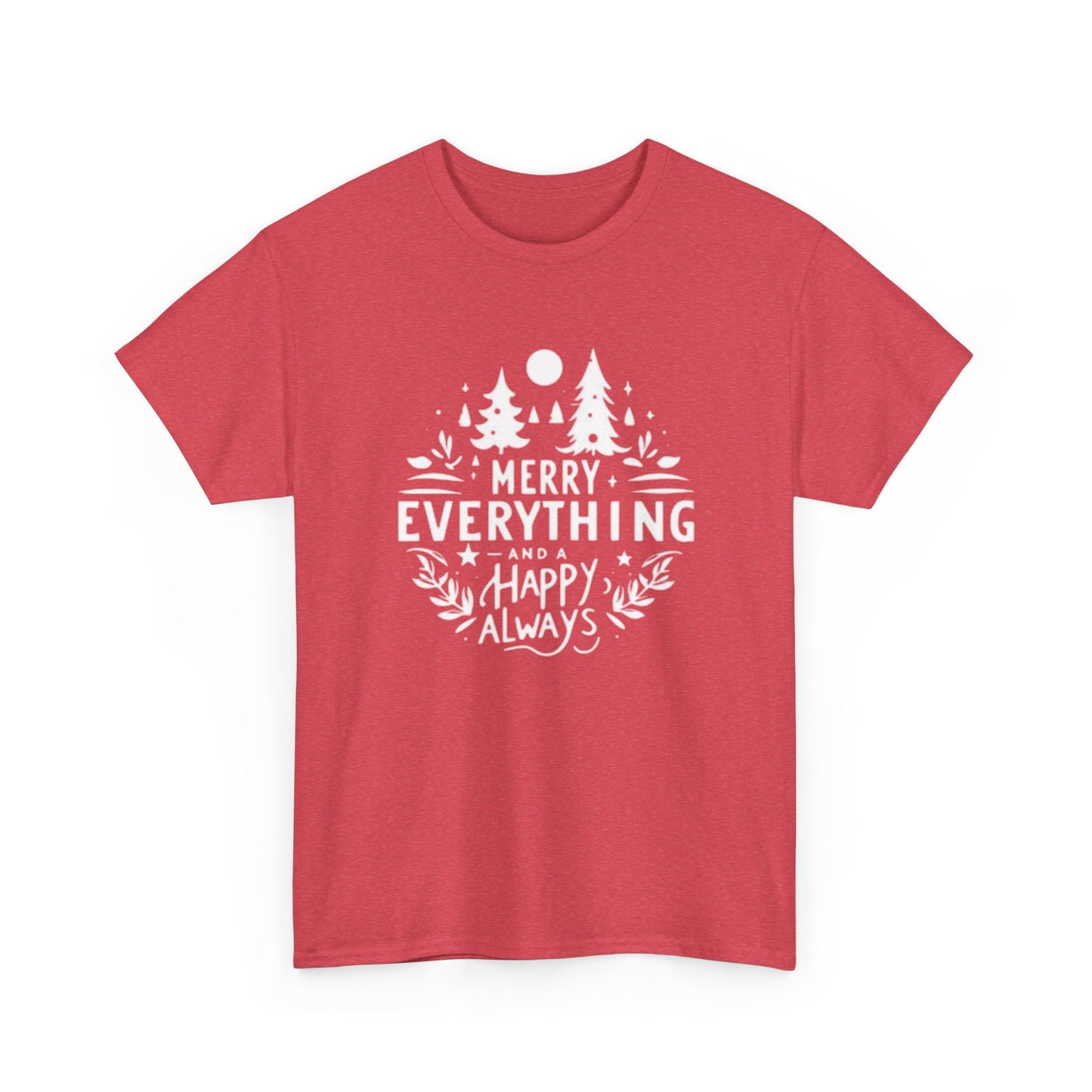 Merry Everything Holidays Graphic T Shirt NEW Adult Tee