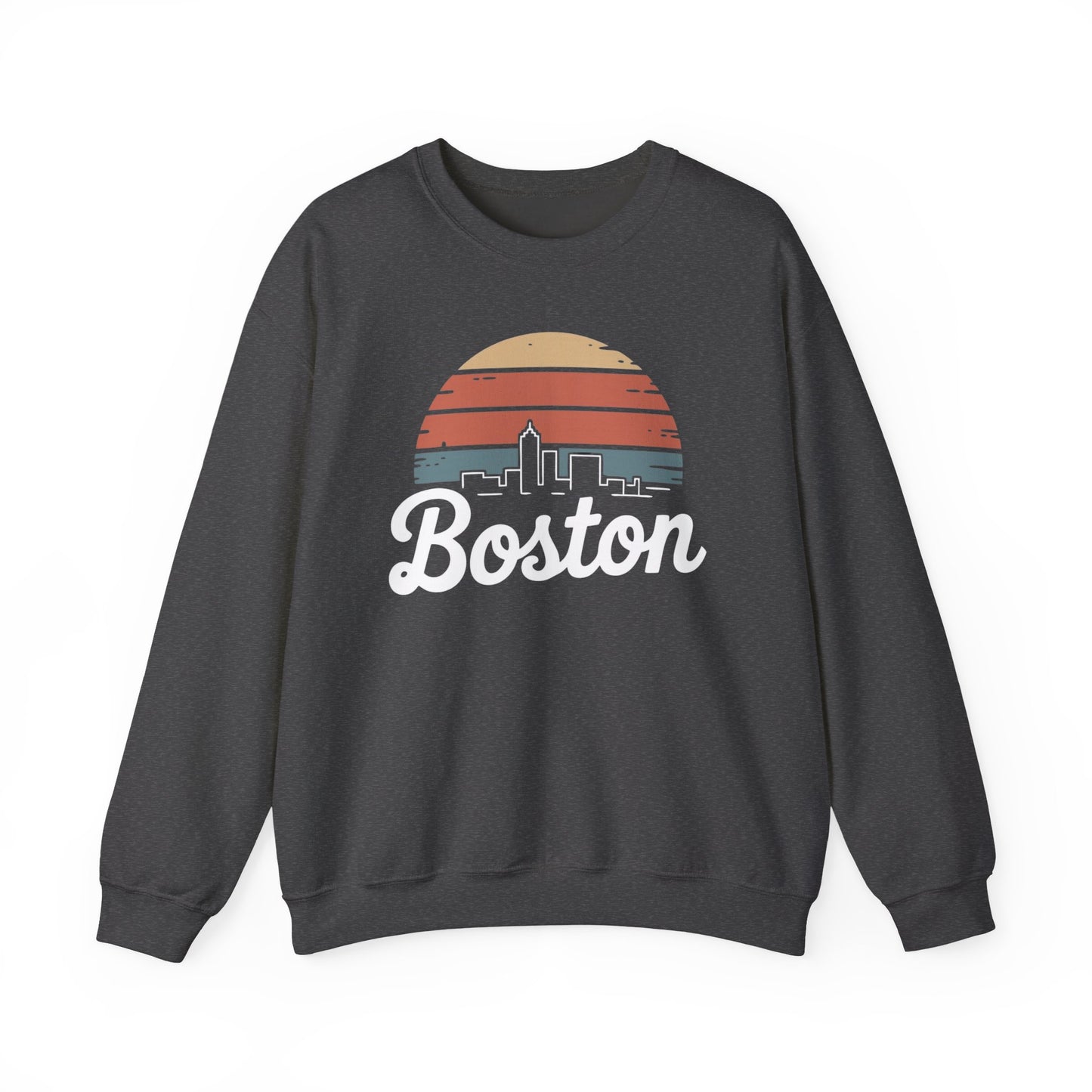 Boston Skyline Sweater NEW Unisex Heavy Blend™ Crewneck Sweatshirt