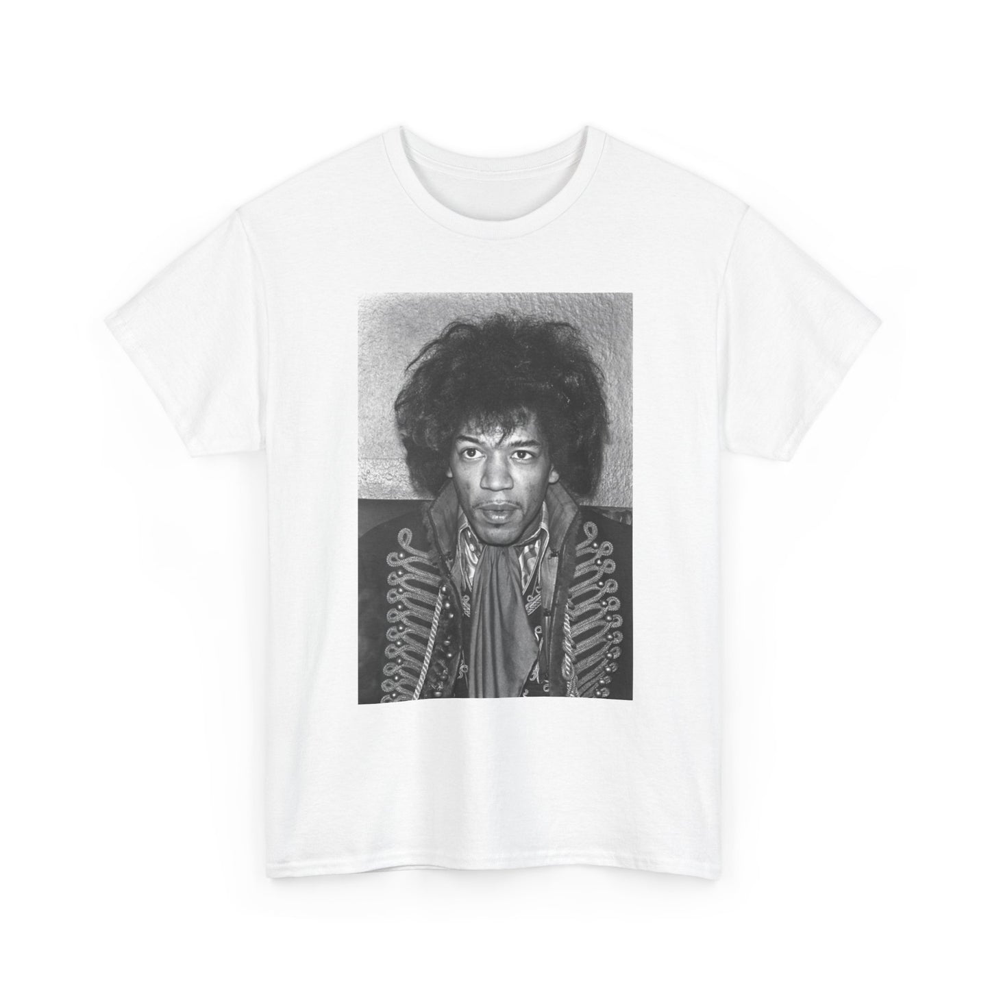 Jimi hendrix Vintage Graphic T Shirt 70s Rock Guitar Unisex Heavy Cotton Tee